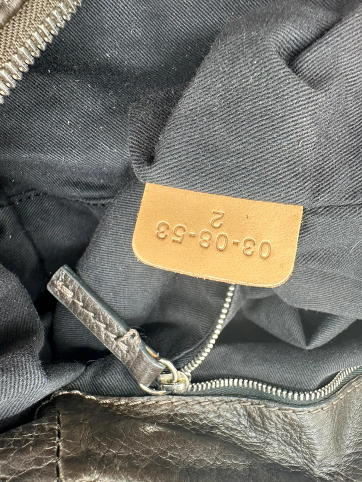 Vintage Chloé Paddington Handbag in Dark Brown Grain Leather