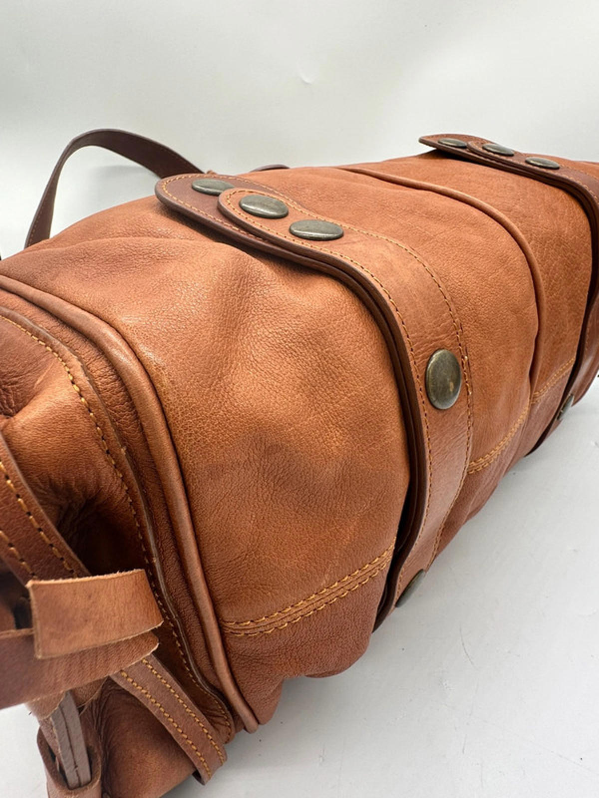Vintage Chloé Silverado Y2K Rare Brown Leather Handbag