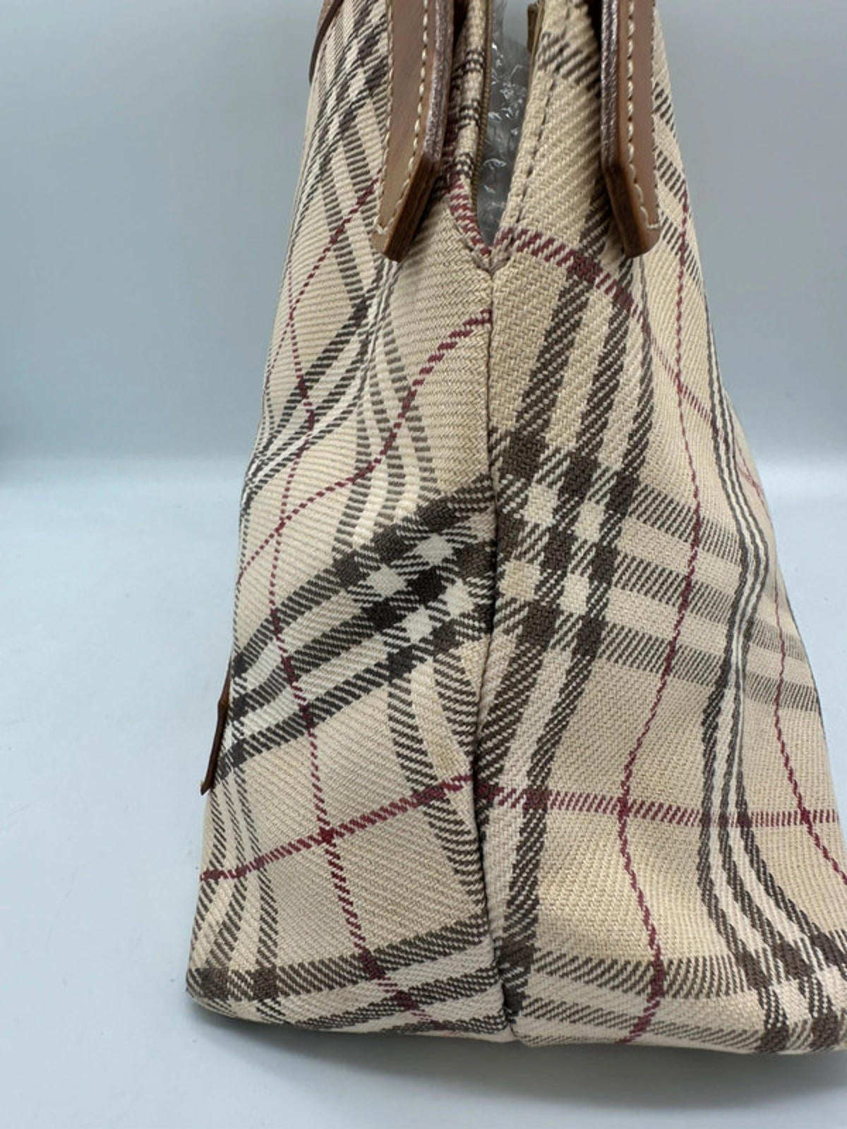 Vintage Blue Label Burberry Nova Check Shoulder Bag