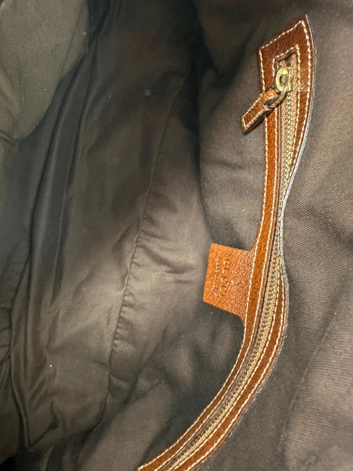 Vintage Gucci Nailhead Bamboo Monogram Handbag