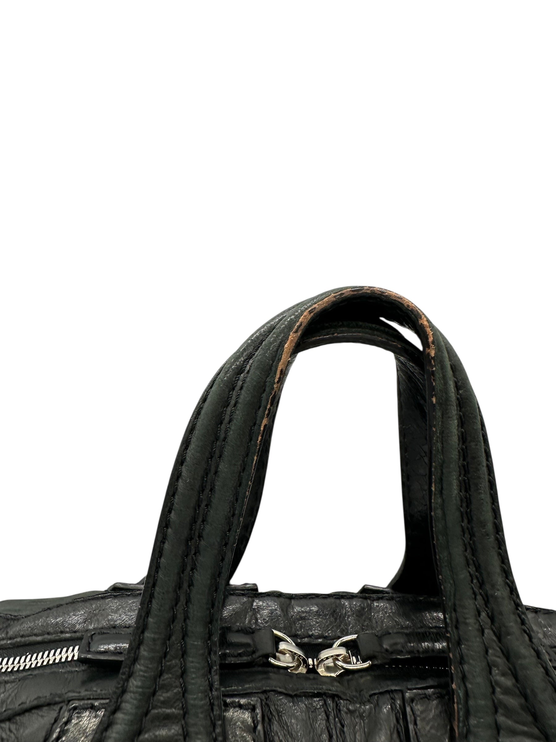 Vintage Givenchy Black Leather Nightingale Handbag - Thanks it's Vintage