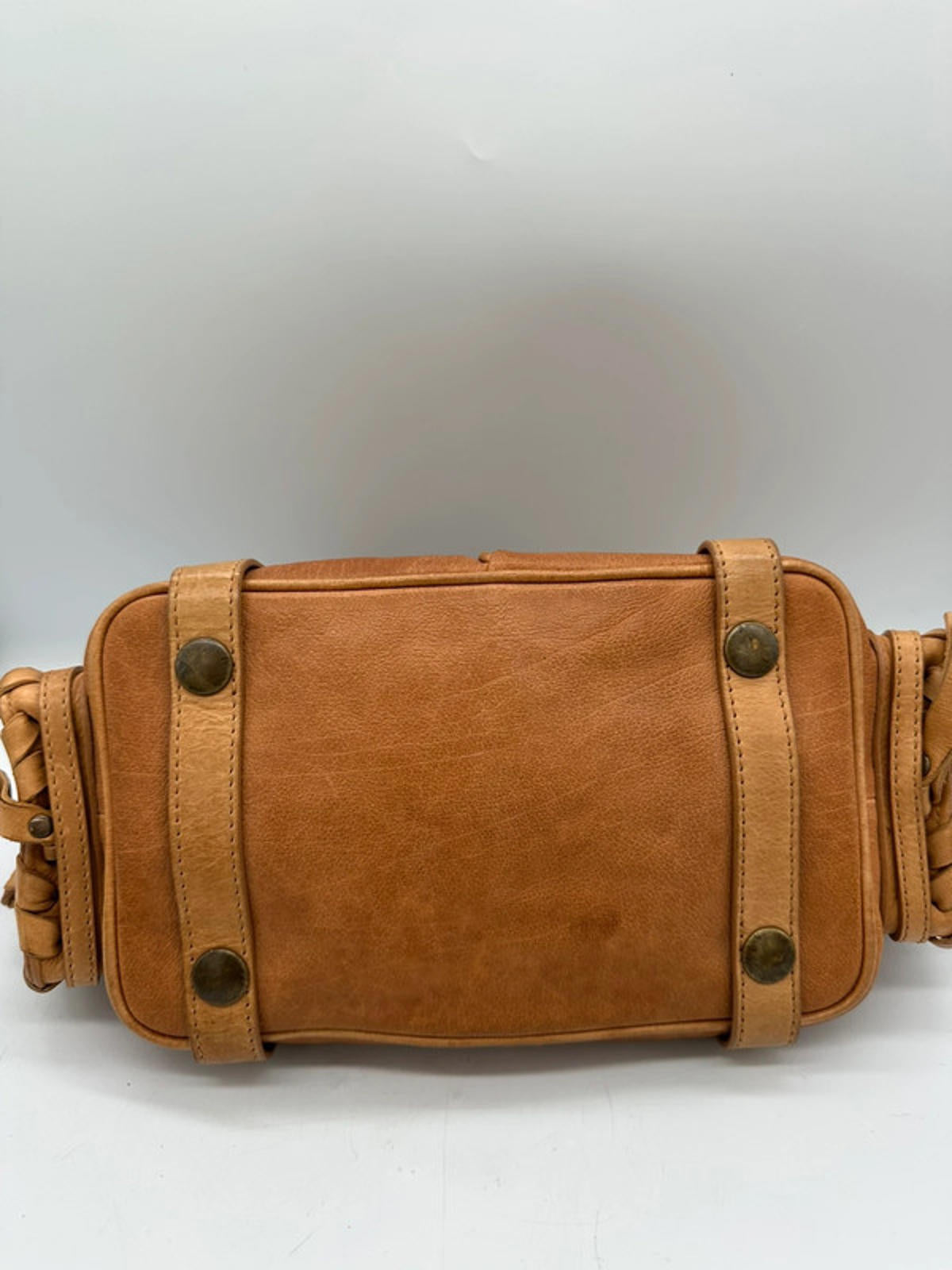 Vintage Chloé Mini Size Brown Leather Silverado
