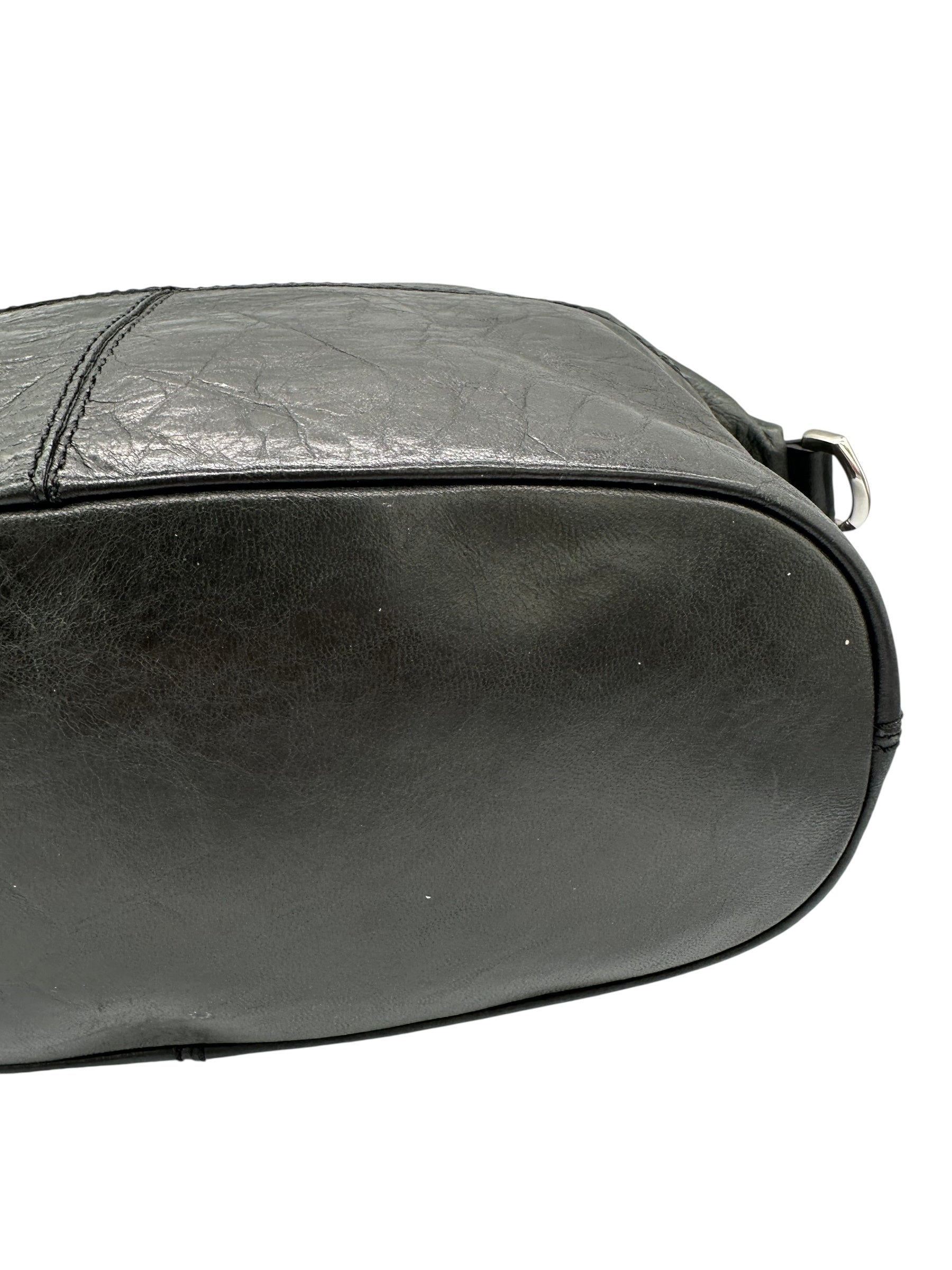 Vintage Givenchy Black Leather Nightingale Handbag - Thanks it's Vintage