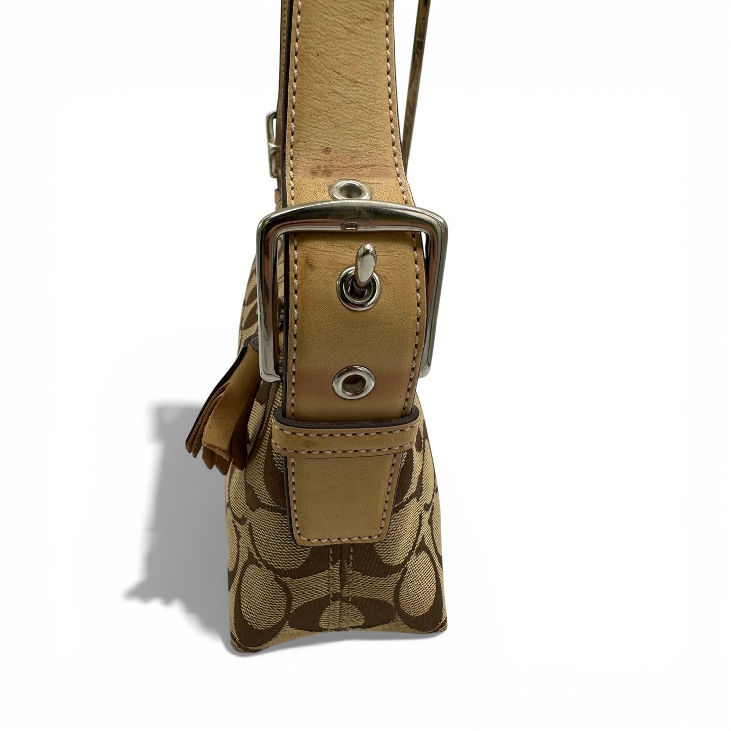 Vintage Coach 6371 Baguette Schultertasche