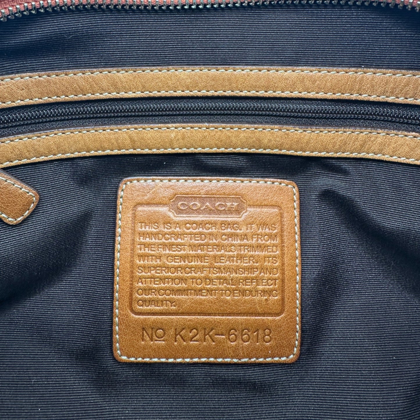 Vintage Coach 6618 Slouchy Hobo Shoulder Bag