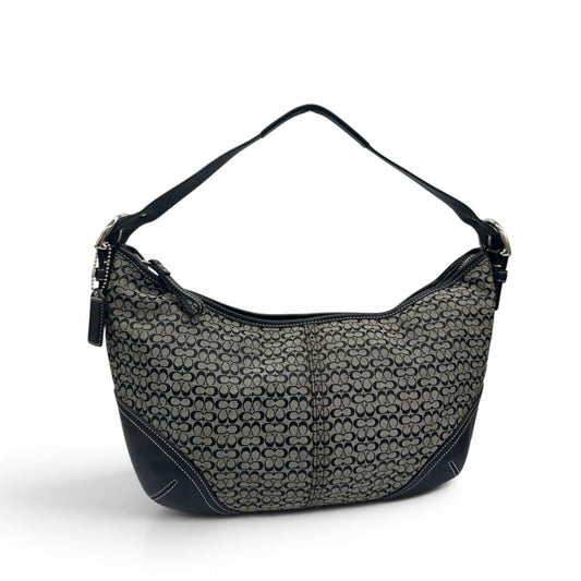 Vintage Coach Croissant 6385 Slouchy Schultertasche