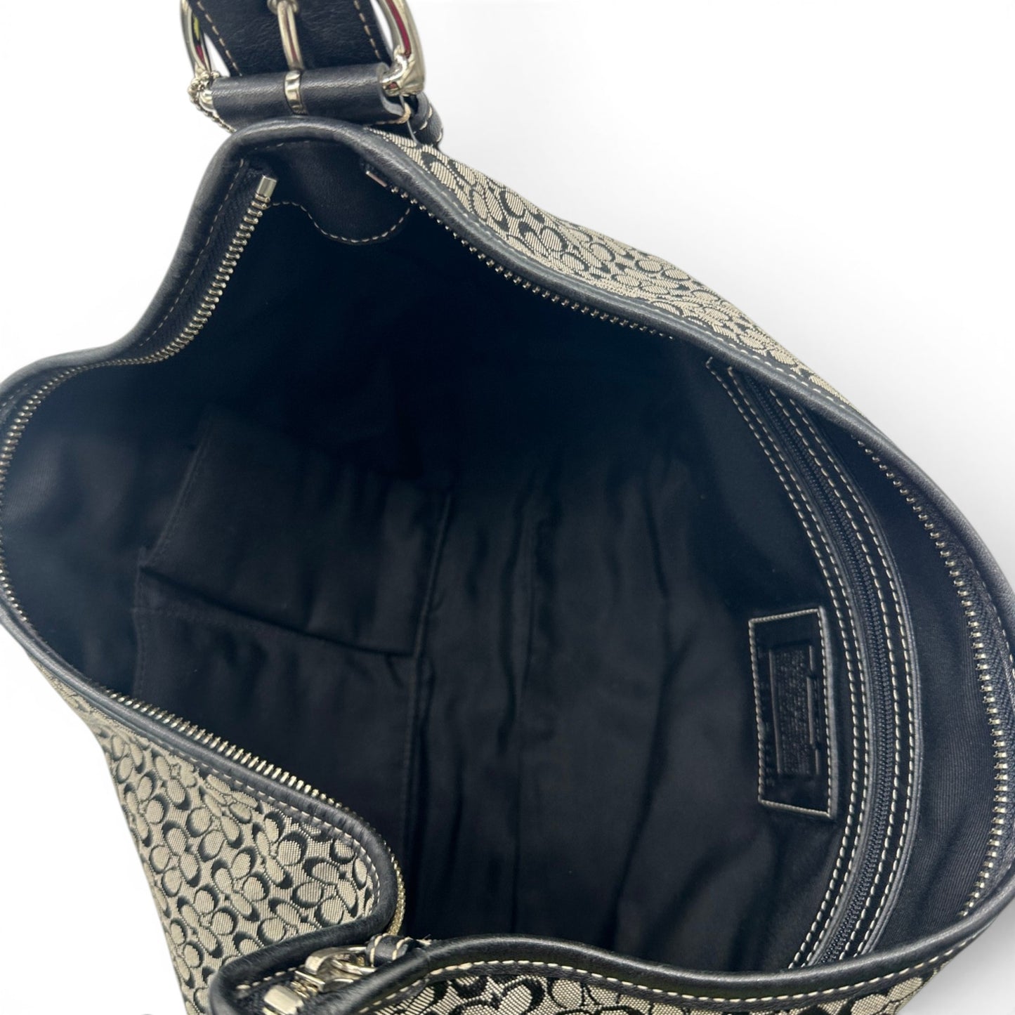 Vintage Coach Croissant 6385 Slouchy Schultertasche