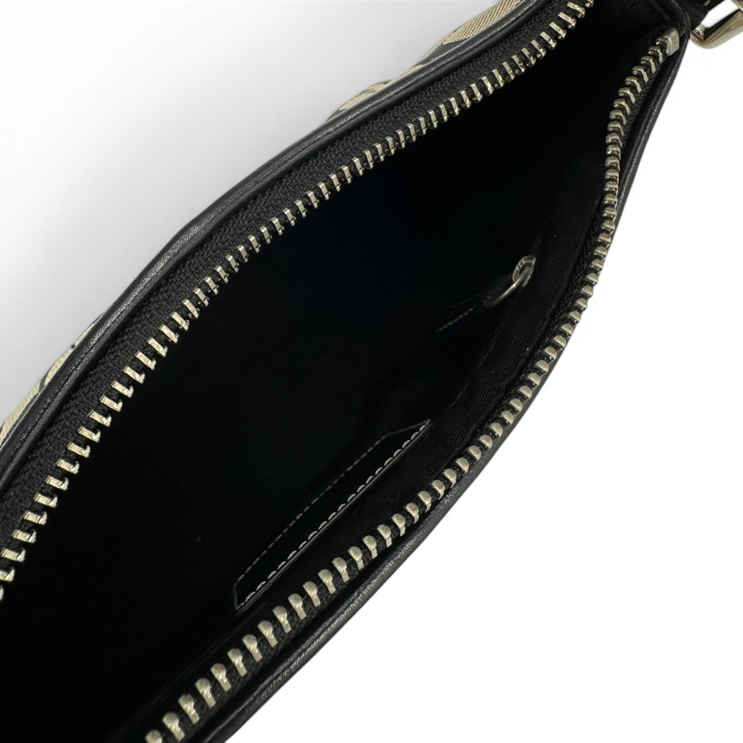 Vintage Coach 6371 East West Baguette Schultertasche
