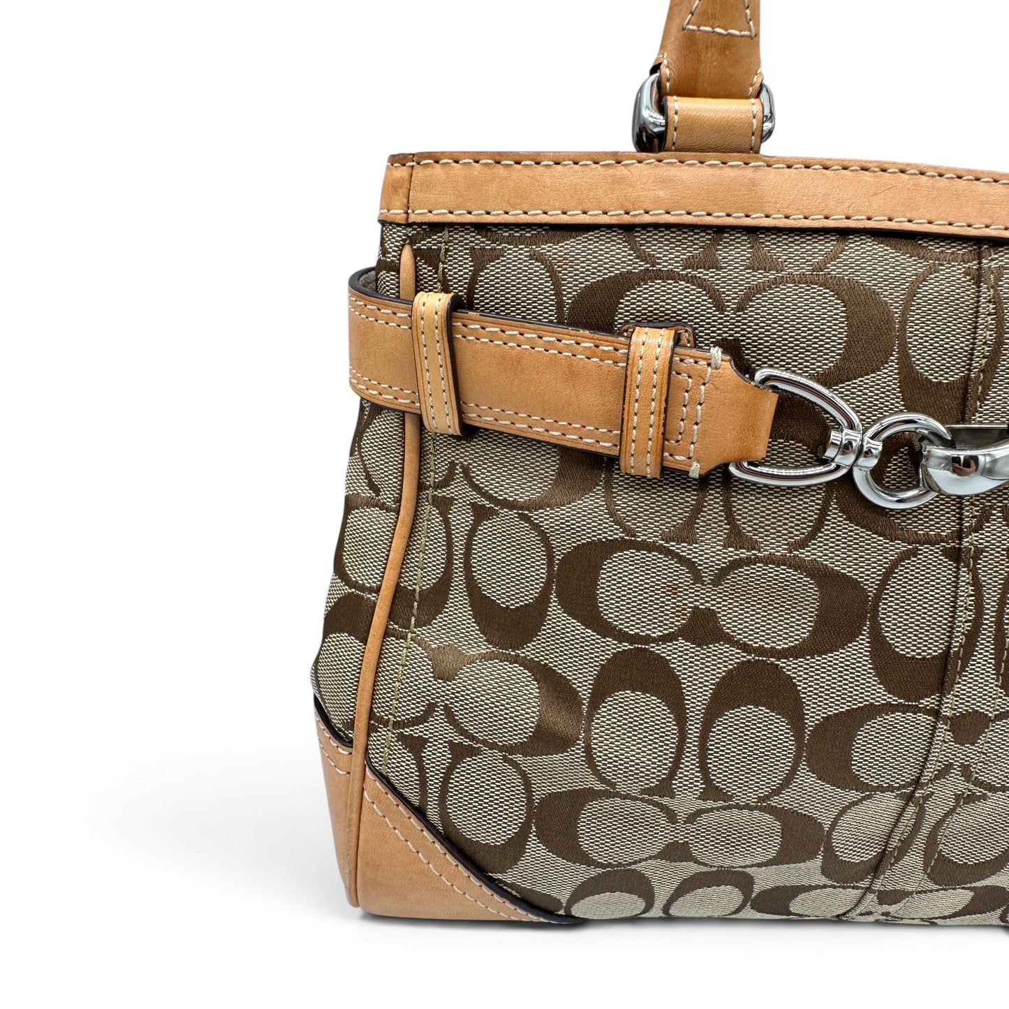 Sac à main vintage Coach 8K06 Hampton Clip