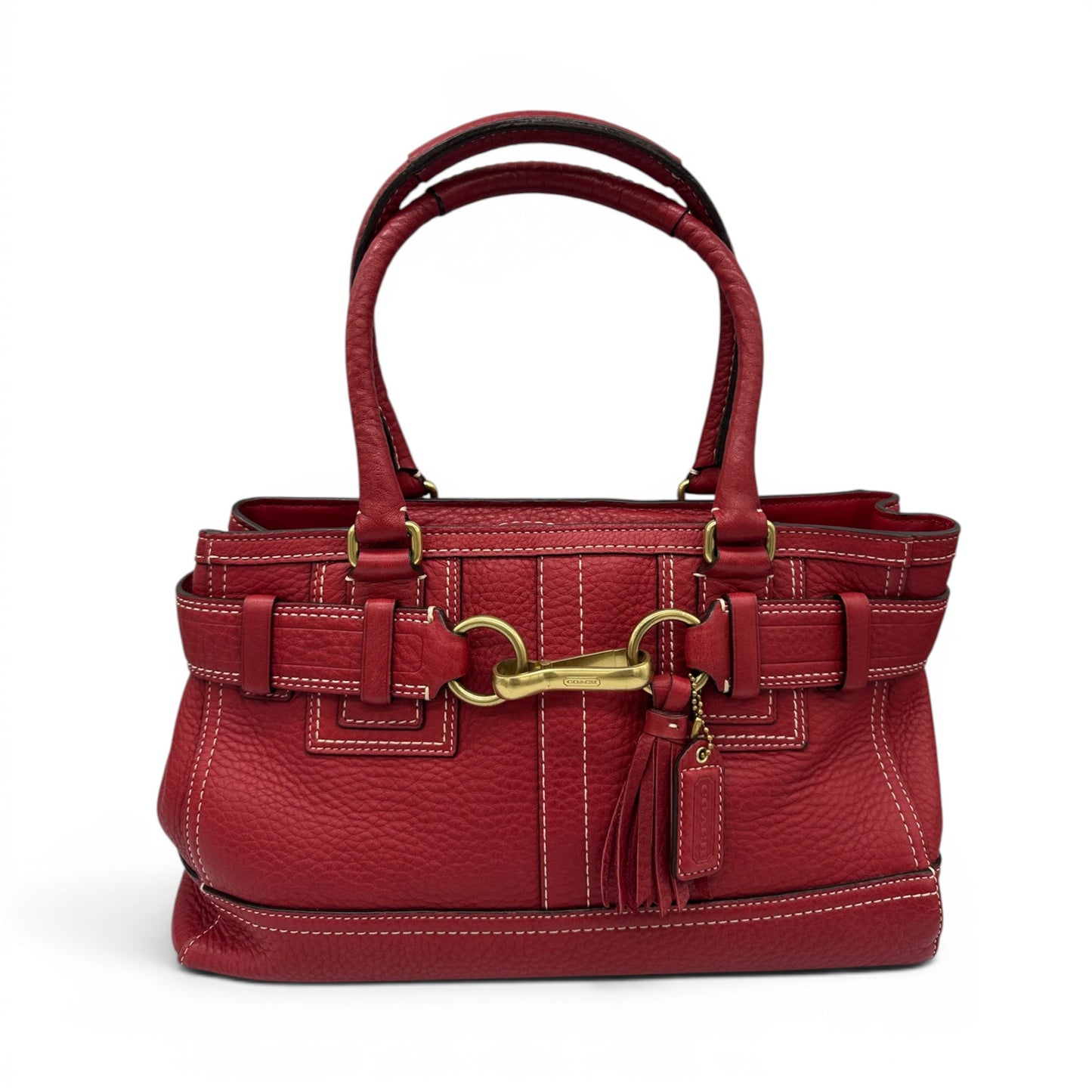 Vintage Coach 10212 Hampton Clip Handbag