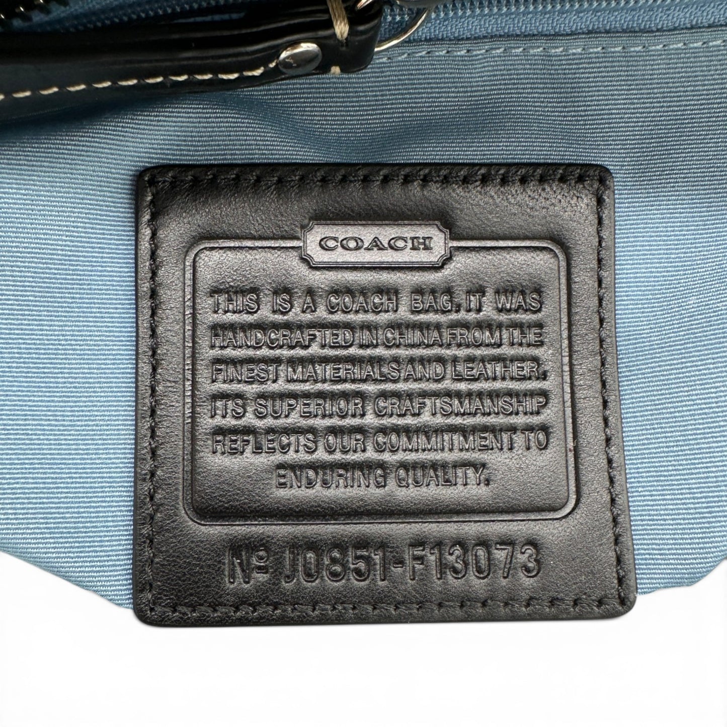 Vintage Coach F13073 Hampton Handbag