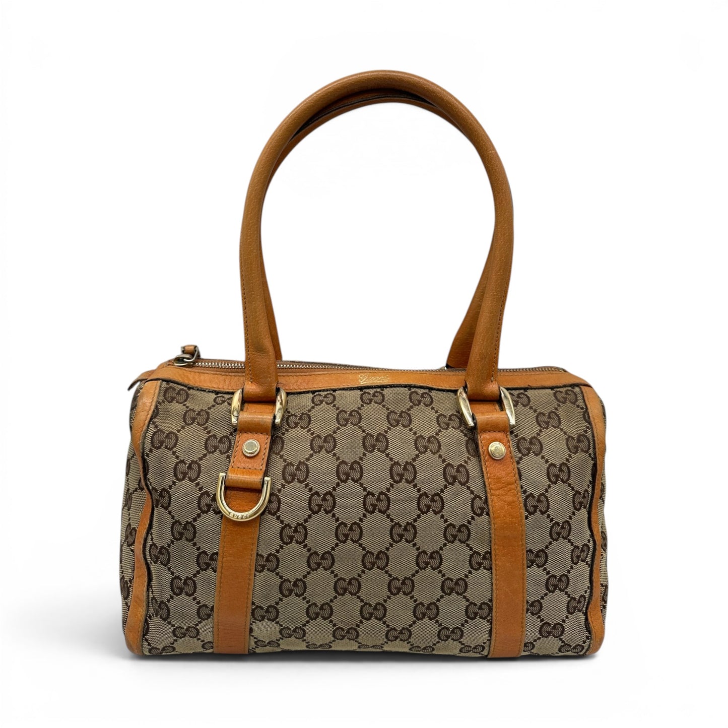 Vintage Gucci Bamboo Monogram Große Tragetasche Schultertasche