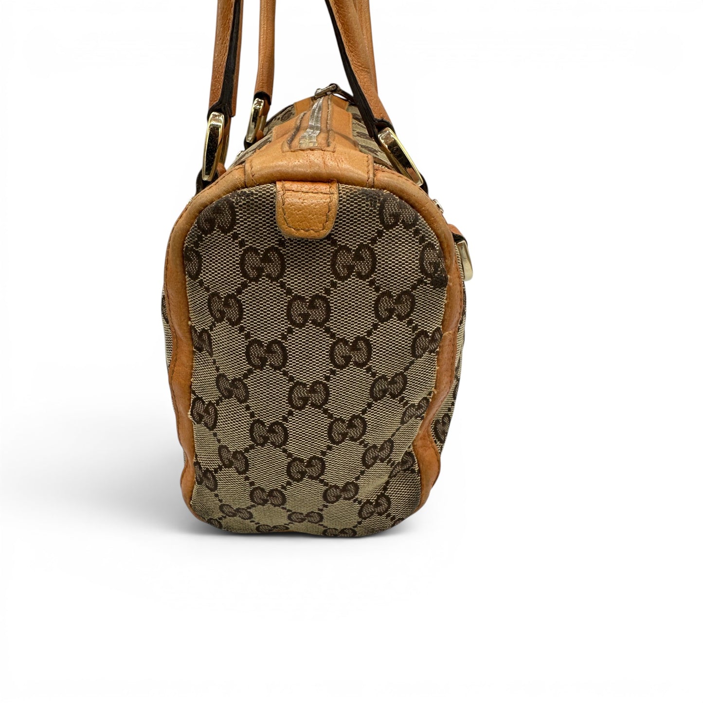 Vintage Gucci Bamboo Monogram Große Tragetasche Schultertasche