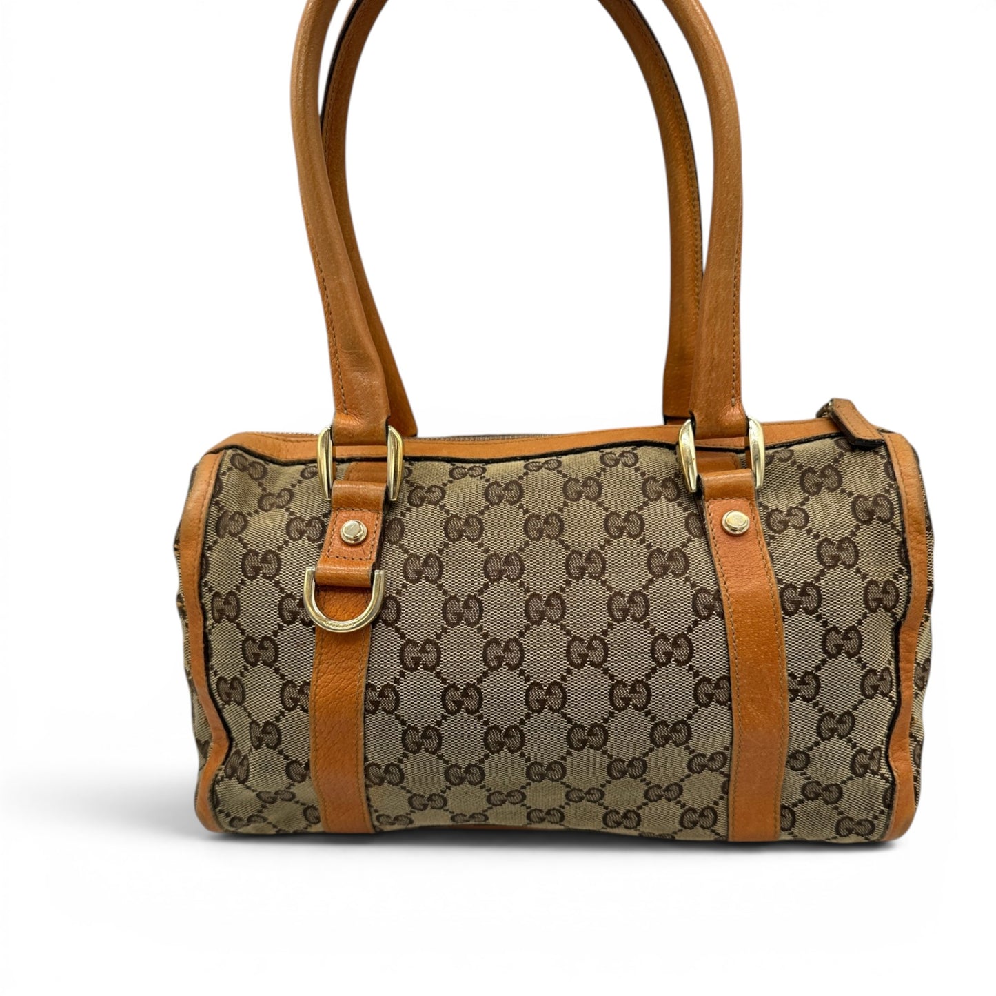 Vintage Gucci Bamboo Monogram Große Tragetasche Schultertasche