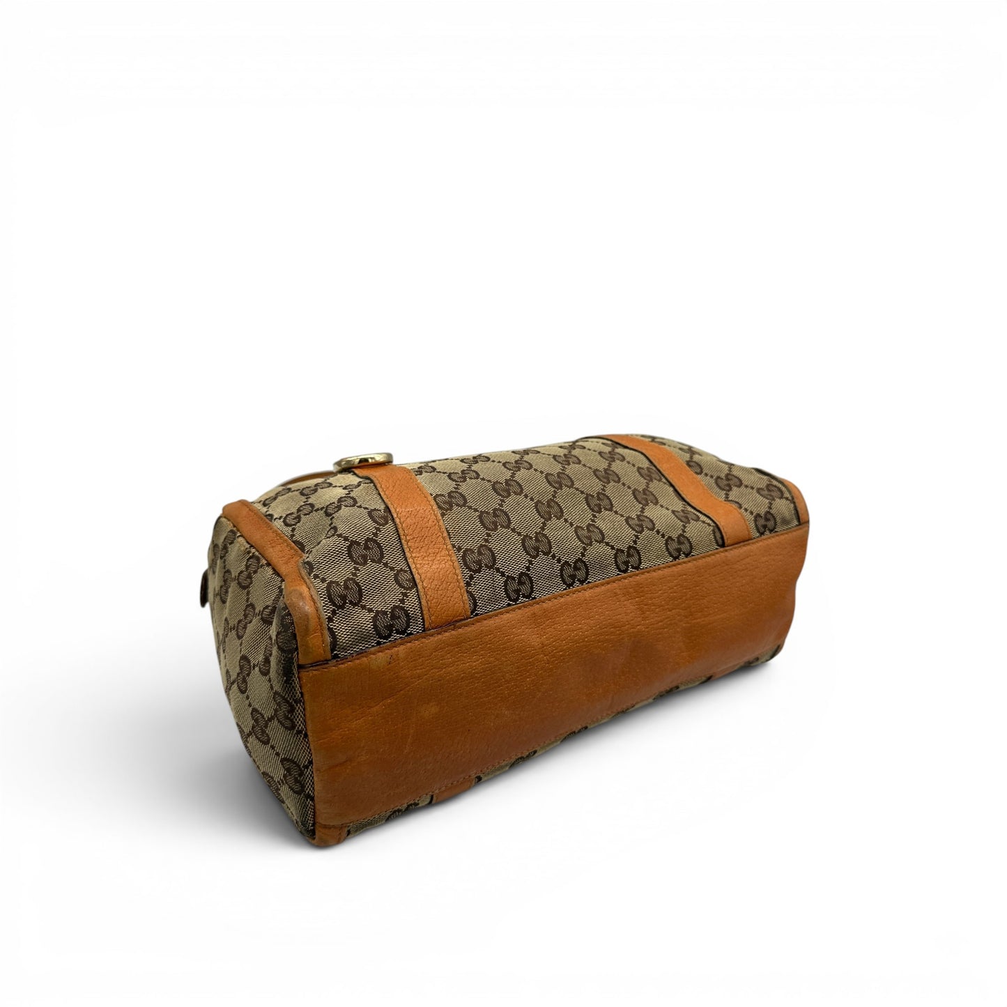 Vintage Gucci Bamboo Monogram Große Tragetasche Schultertasche