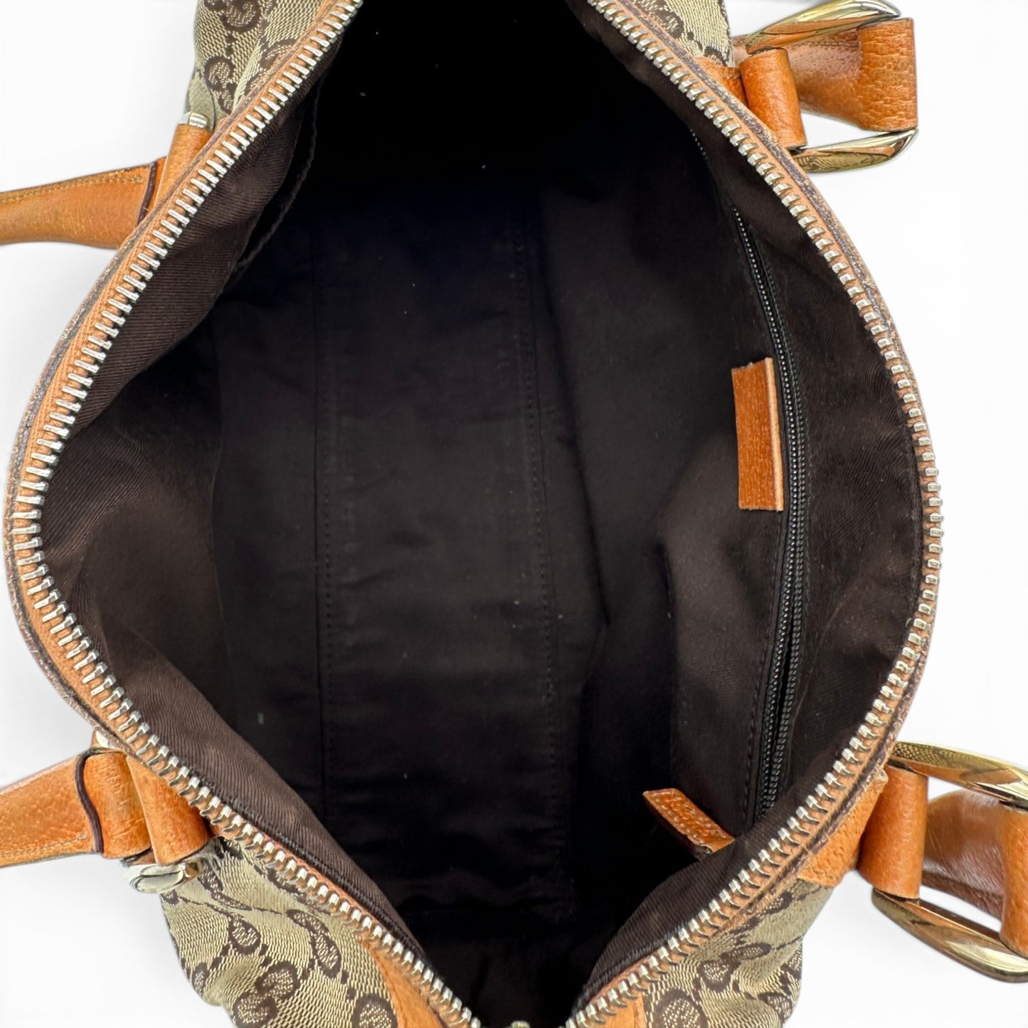 Vintage Gucci Bamboo Monogram Große Tragetasche Schultertasche