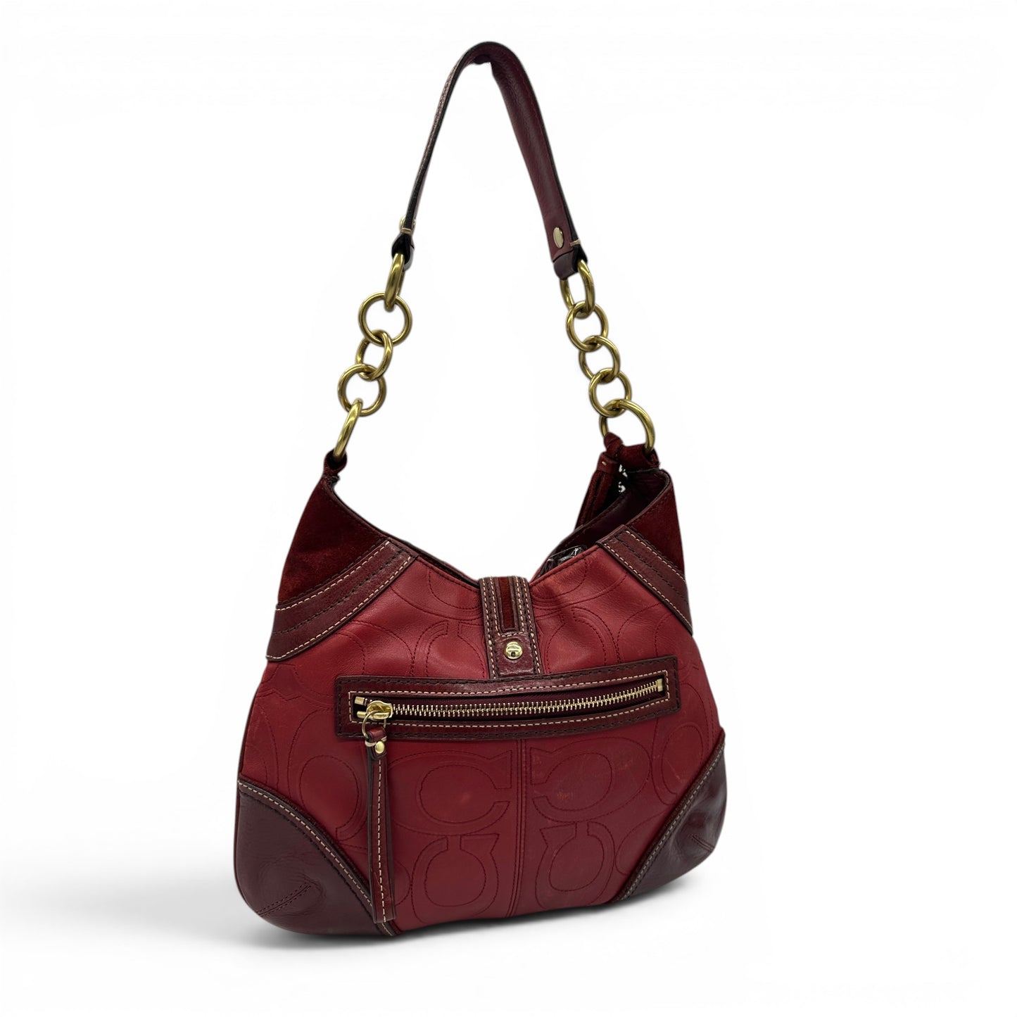Vintage Coach F10223 Hampton Shoulder Bag