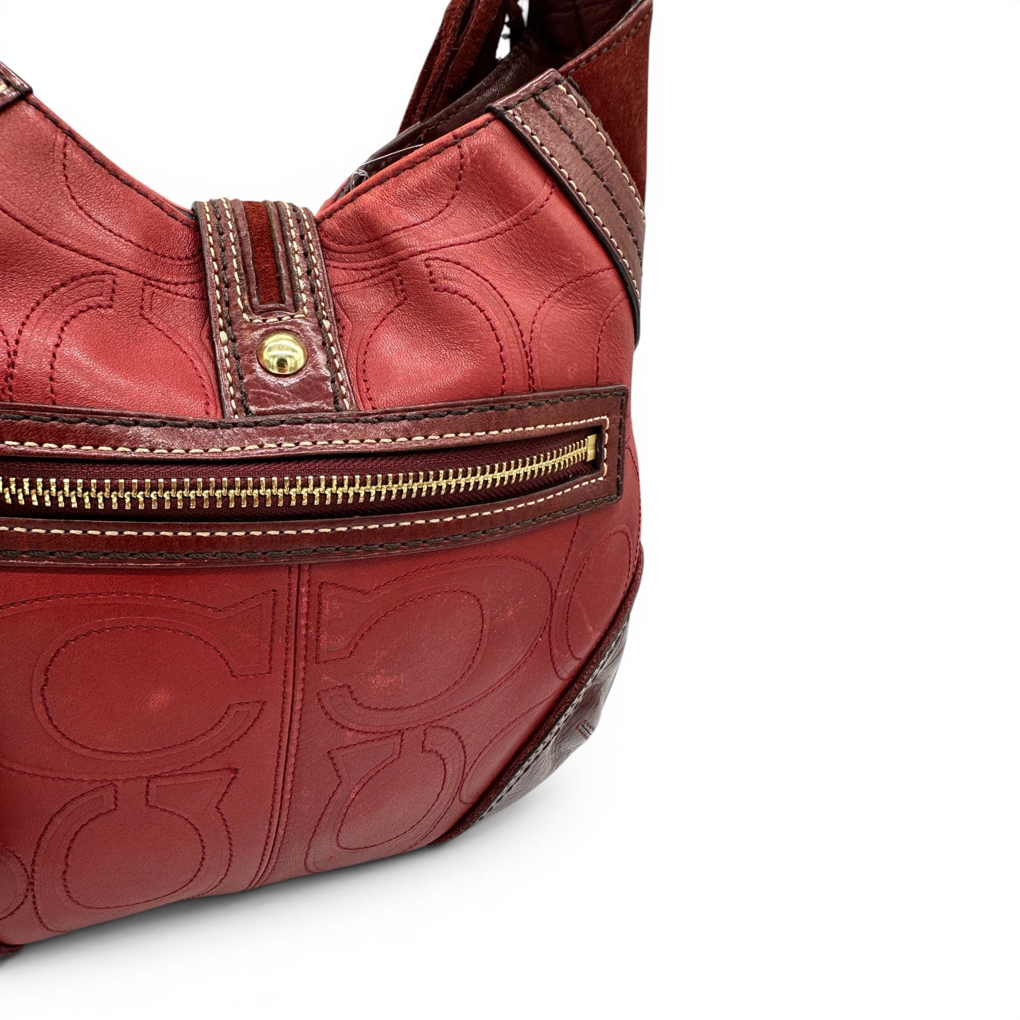 Vintage Coach F10223 Hampton Shoulder Bag
