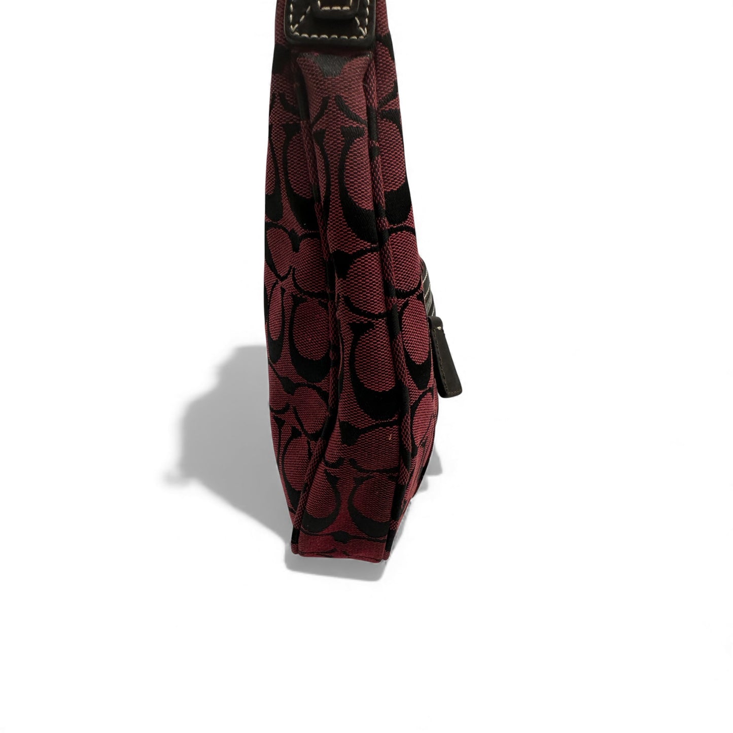 Vintage Coach 6045 Halbmondförmige Schultertasche