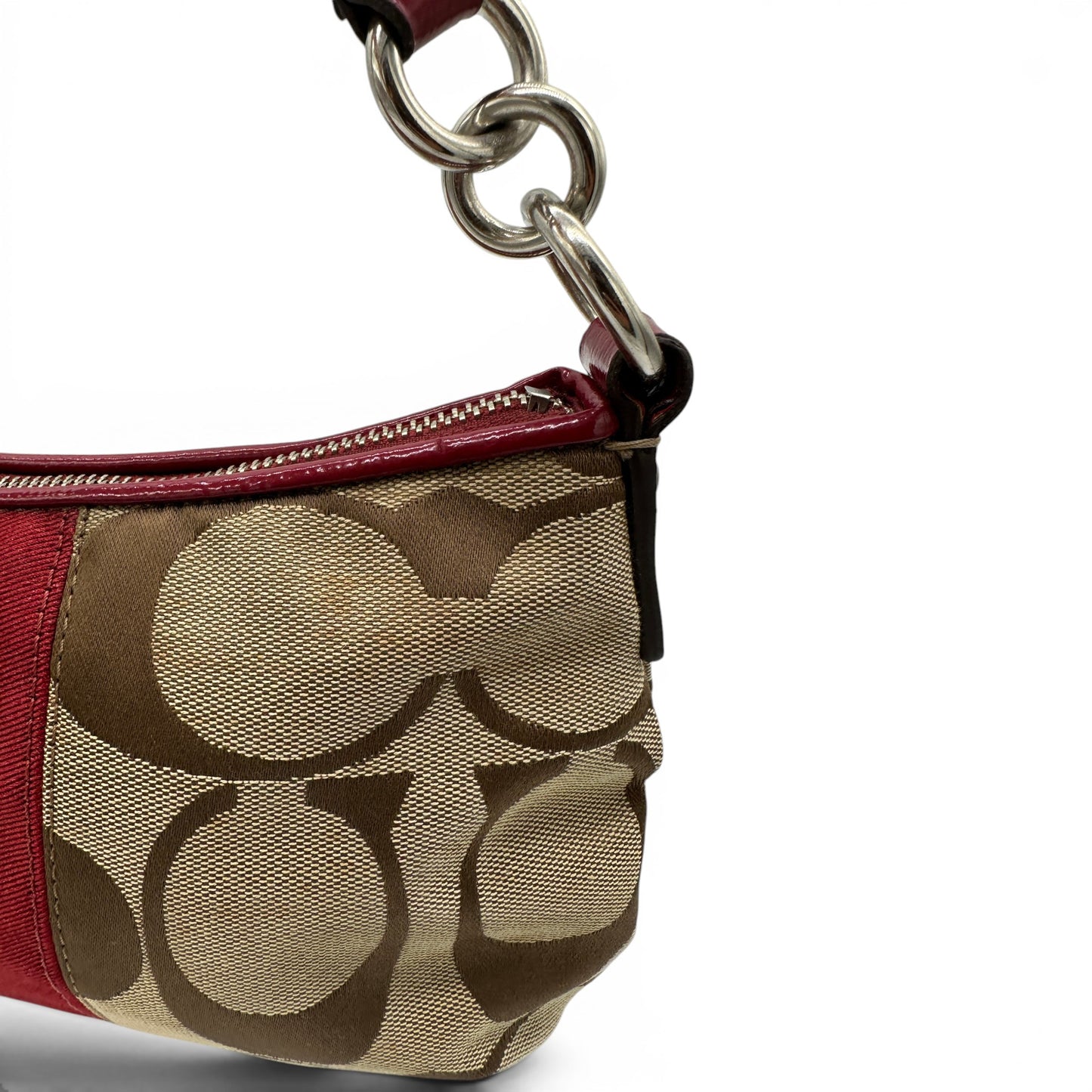 SELTENE Vintage Coach F17439 Schultertasche