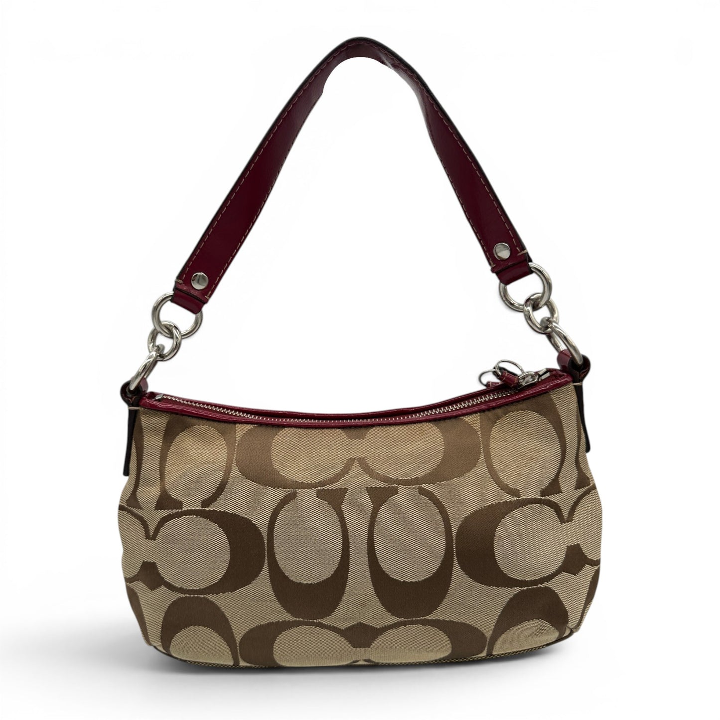 SELTENE Vintage Coach F17439 Schultertasche