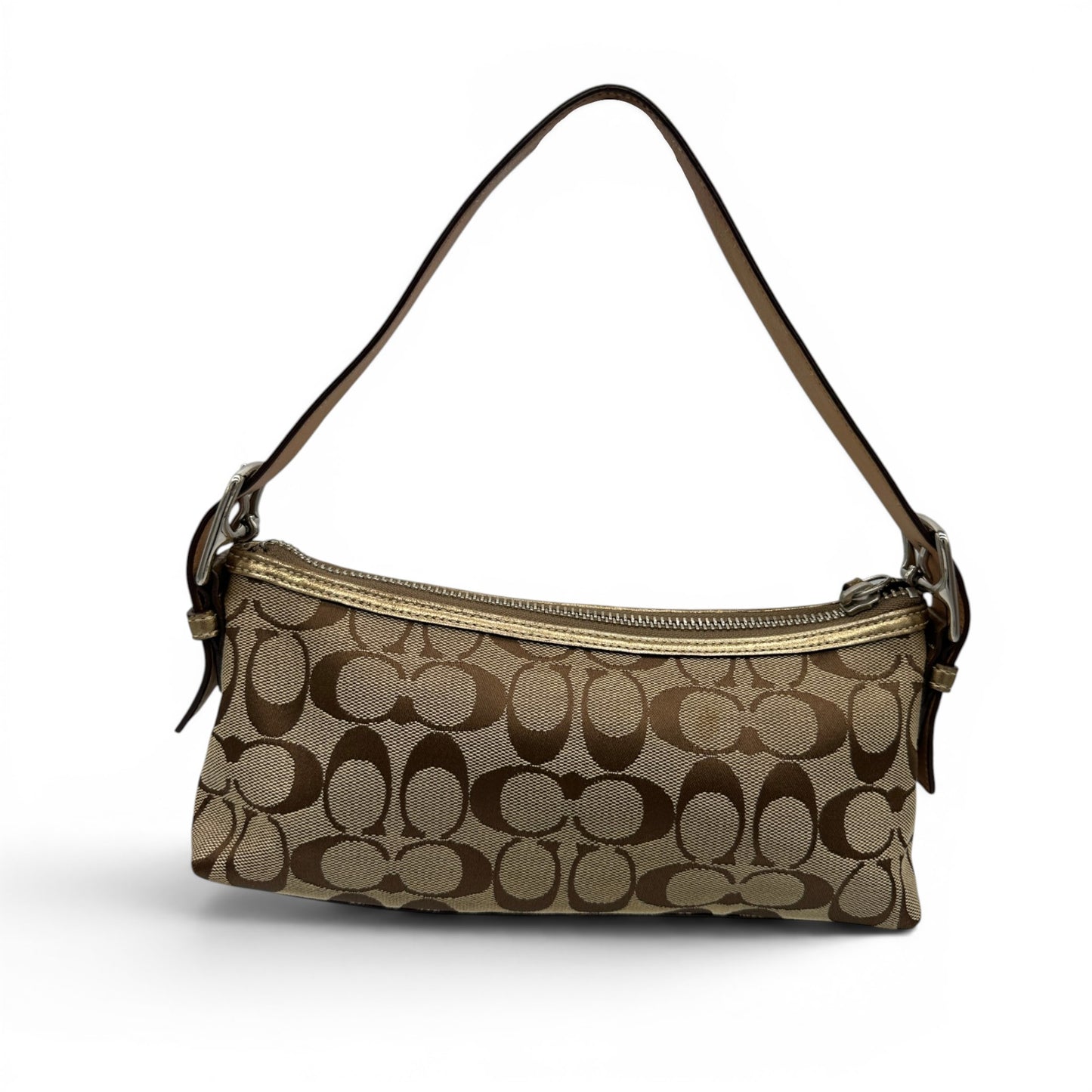 Vintage Coach 1478 East West Baguette Shoulder Bag