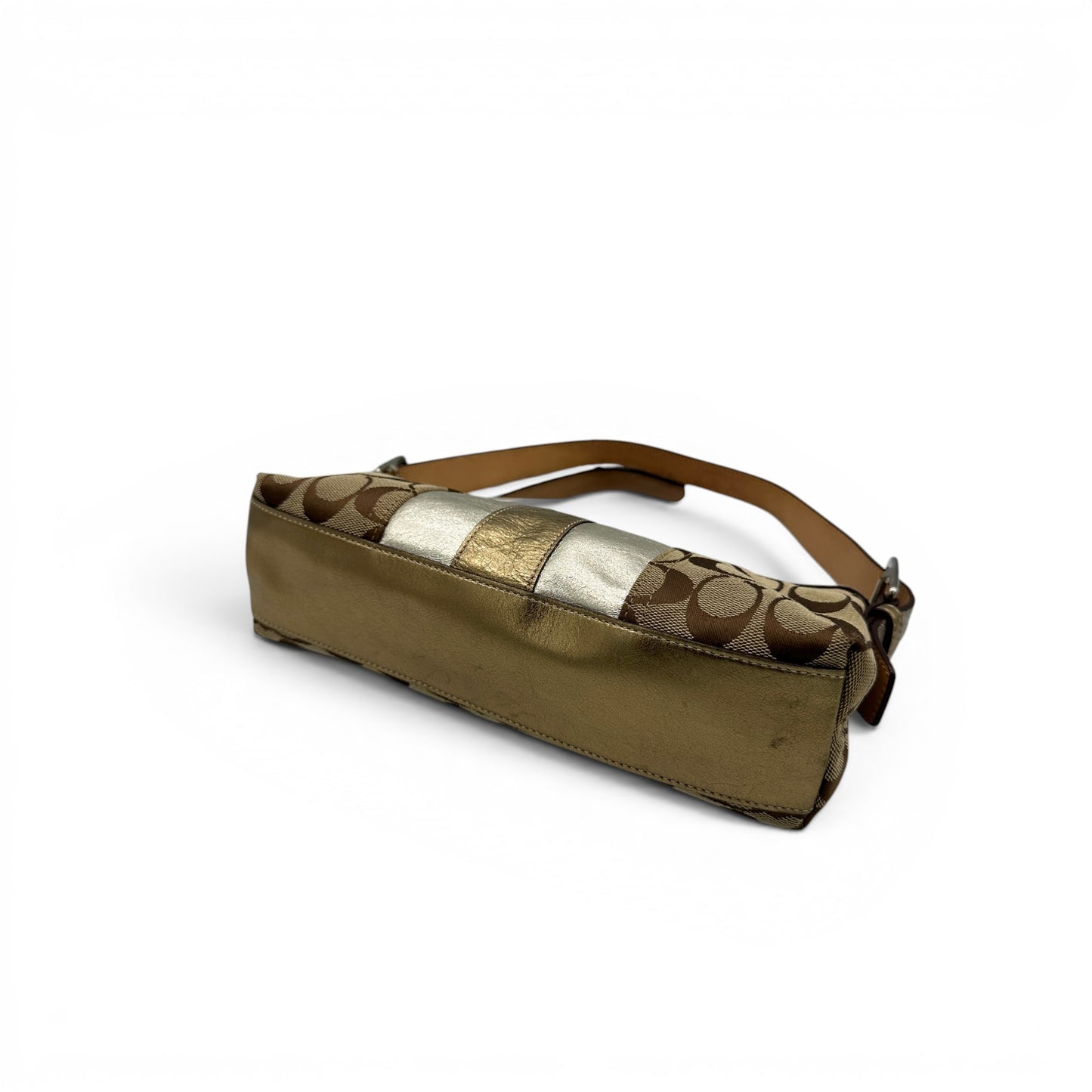 Vintage Coach 1478 East West Baguette Shoulder Bag