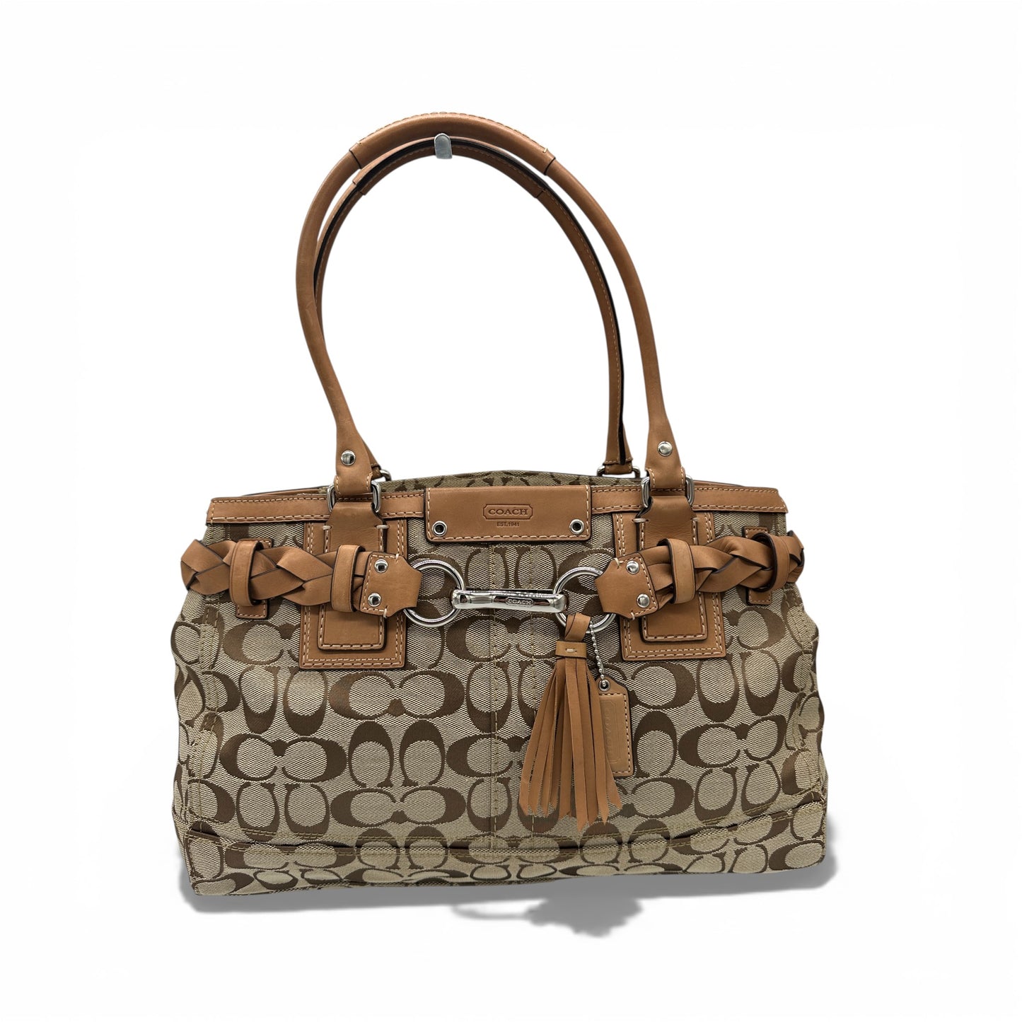 Sac à main vintage Coach F13068 Hampton Clip