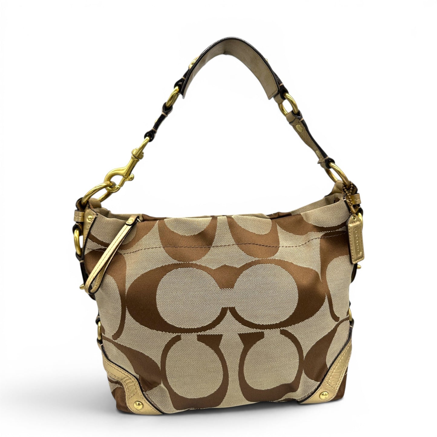 Vintage Coach 10620 Große Carly Schultertasche