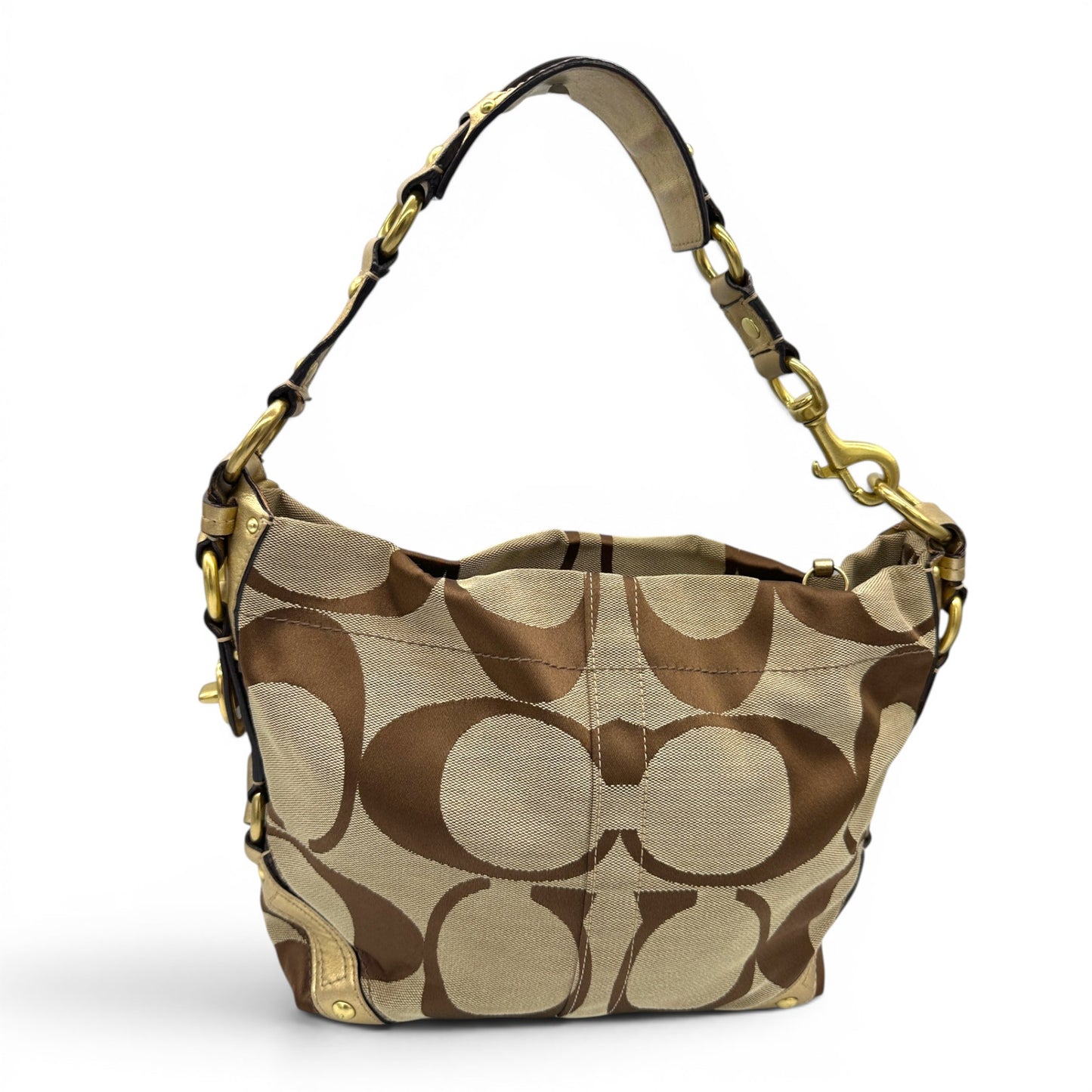 Vintage Coach 10620 Große Carly Schultertasche