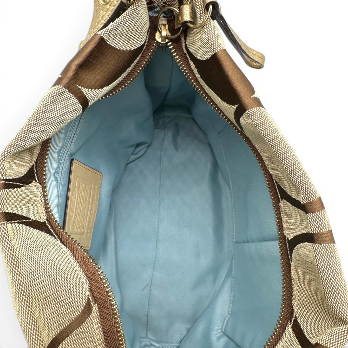 Vintage Coach 10620 Große Carly Schultertasche