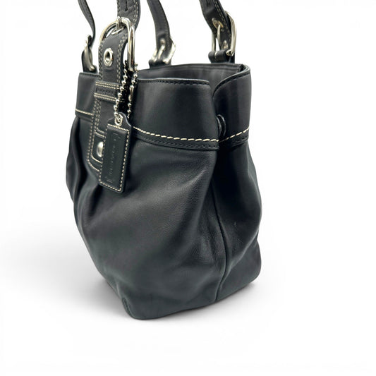Vintage Coach F13732 Soho Leather Shoulder Bag