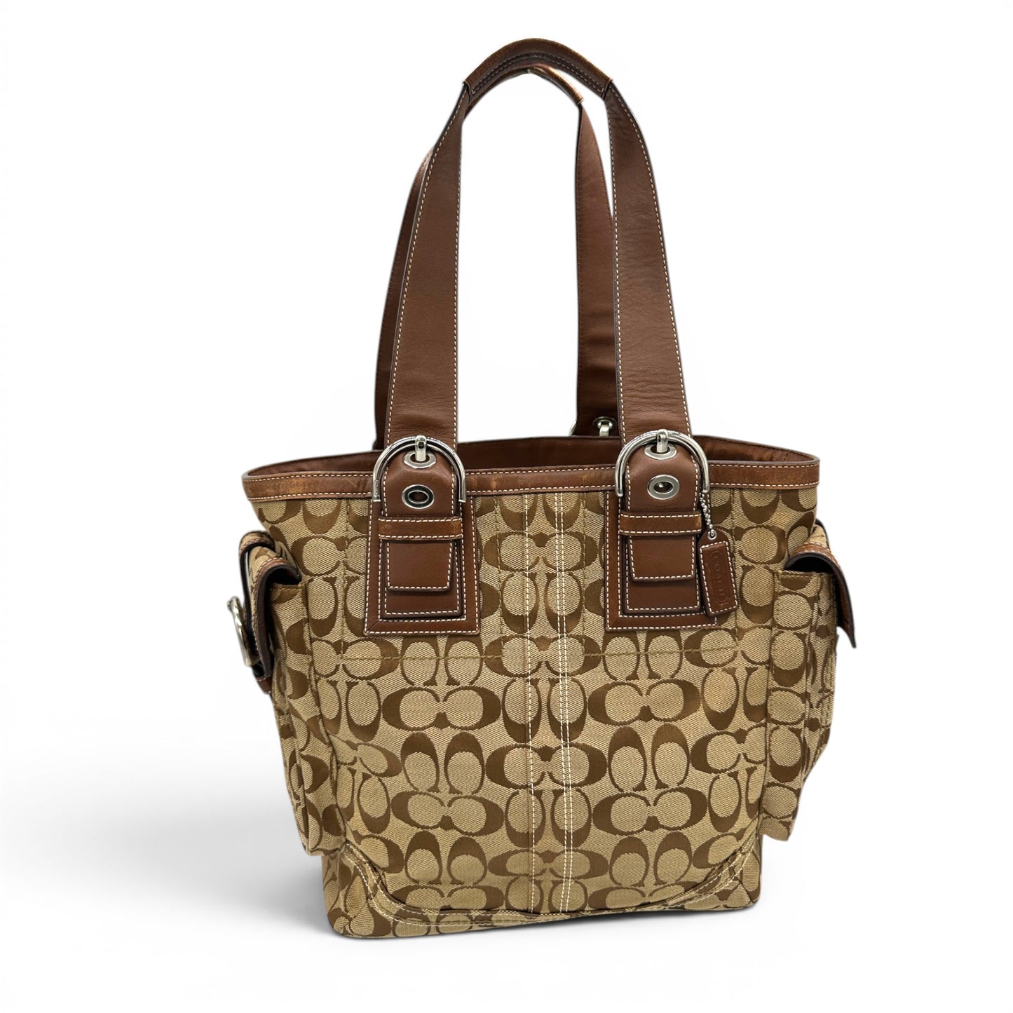 Sac à main vintage Coach F13068 Hampton Clip