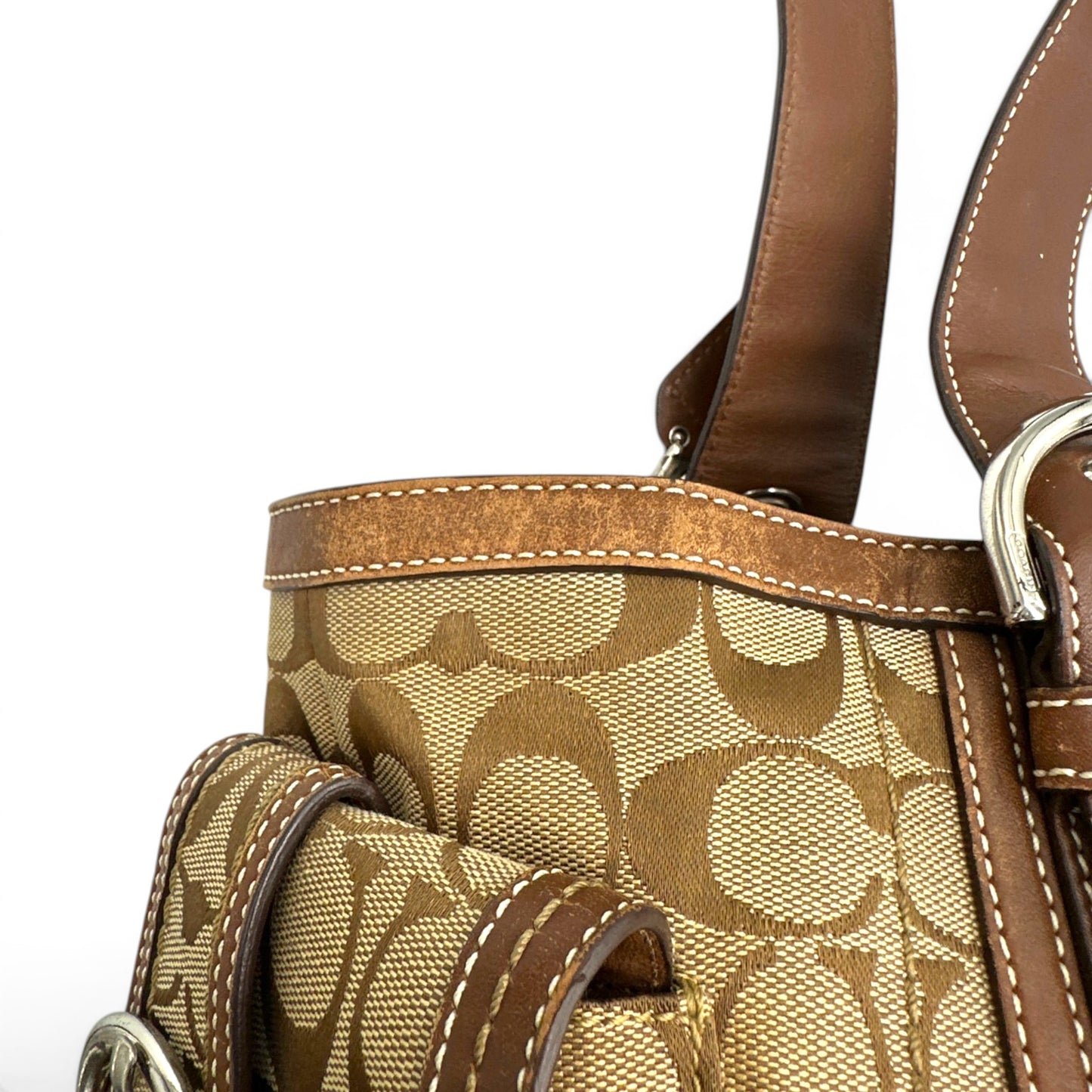 Sac à main vintage Coach F13068 Hampton Clip
