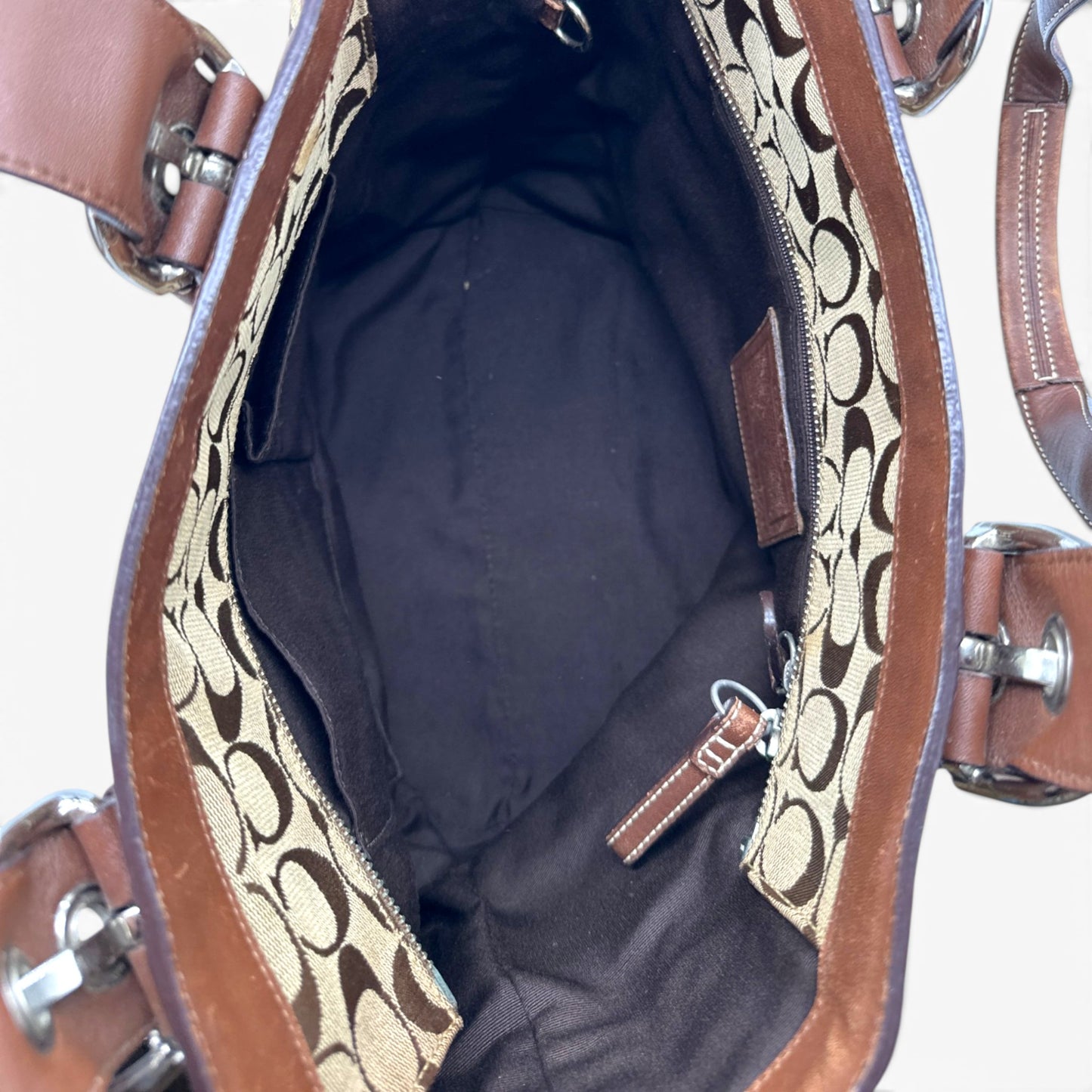Sac à main vintage Coach F13068 Hampton Clip