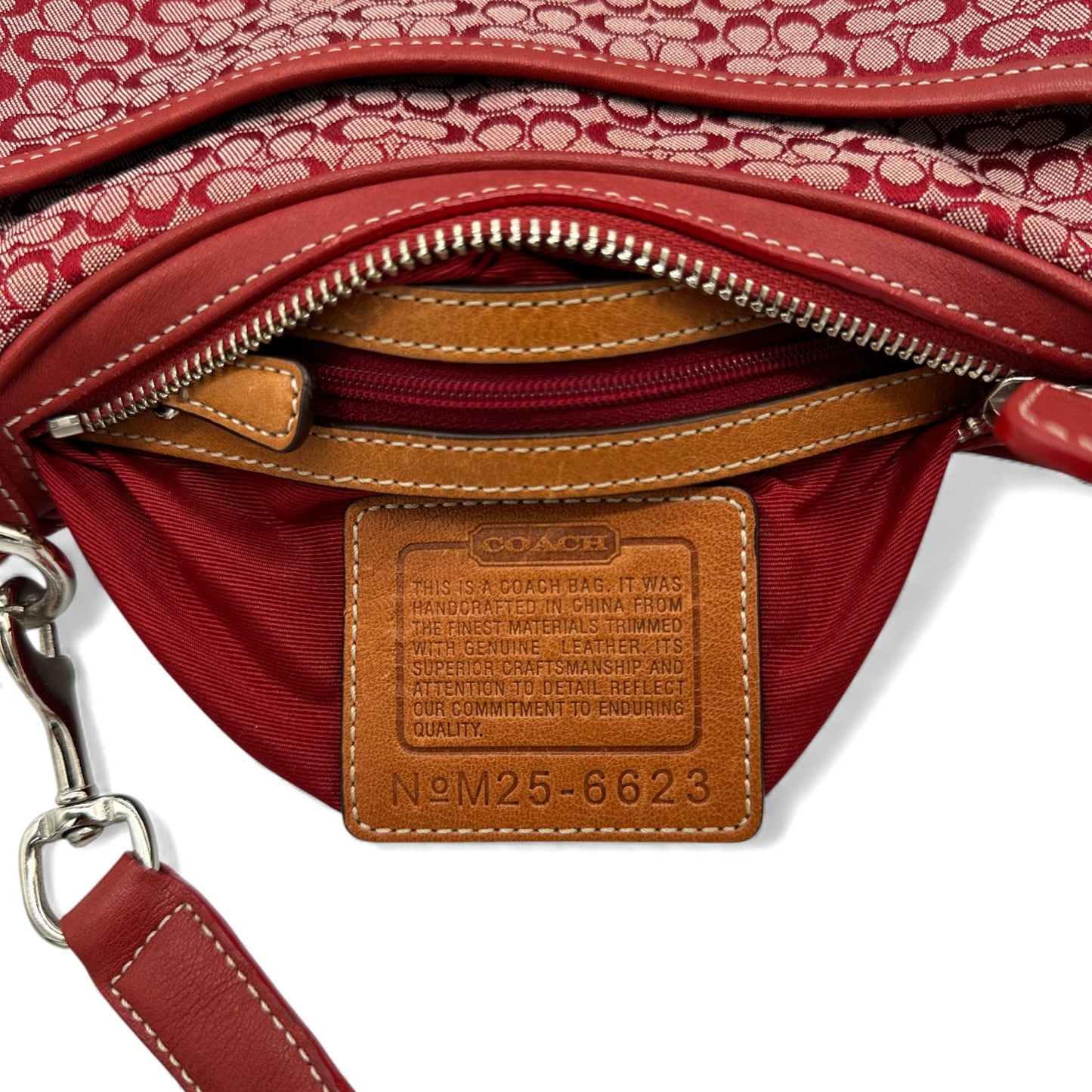 Vintage Coach 6623 Crescent Shoulder Bag