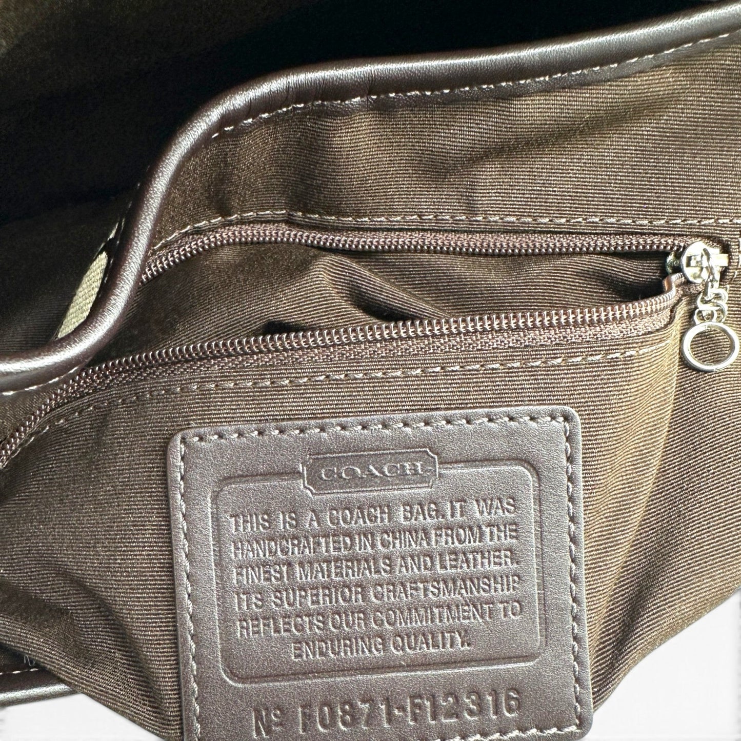 Vintage Coach F12316 Soho Shoulder Bag