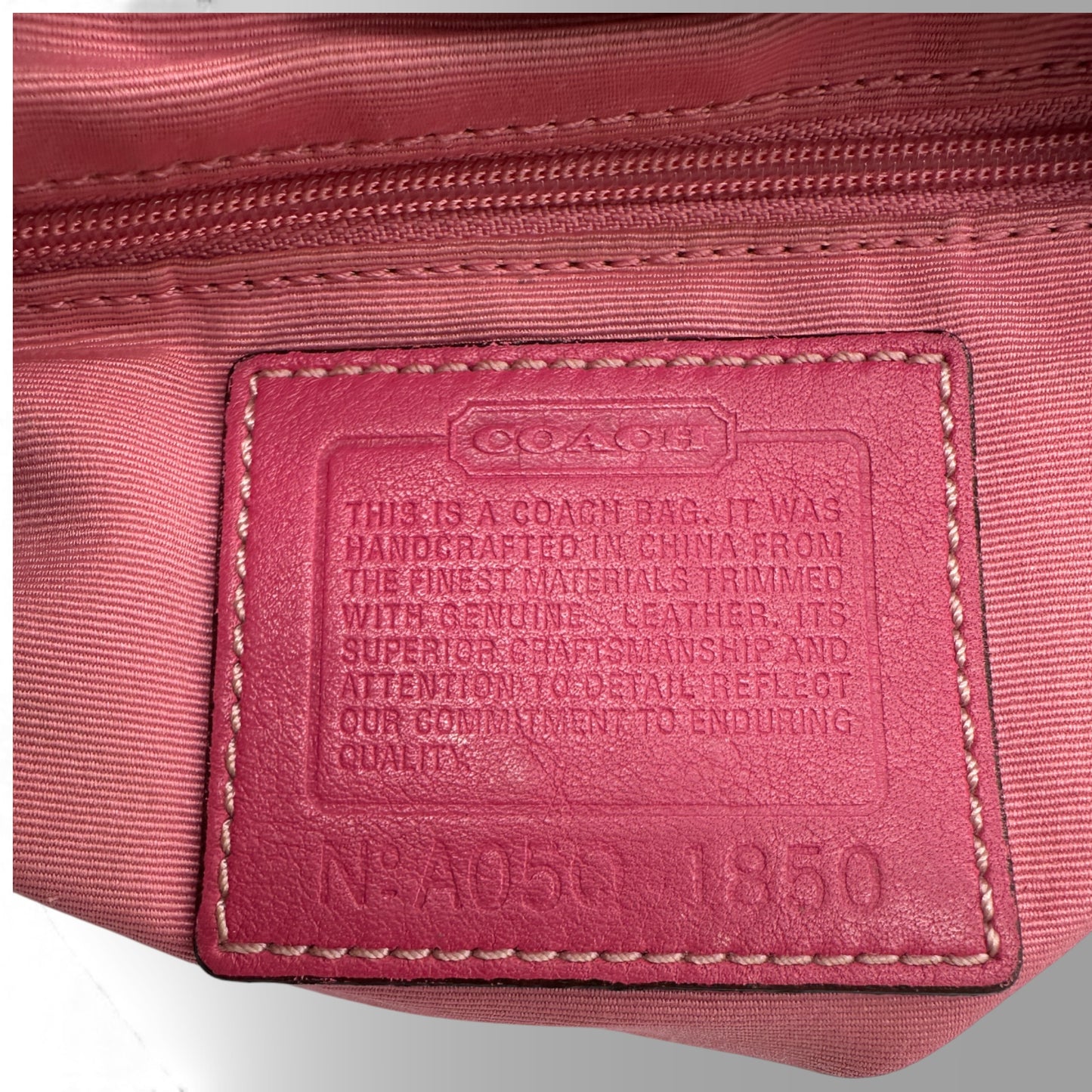 Vintage Coach 1850 Croissant Shoulder Bag