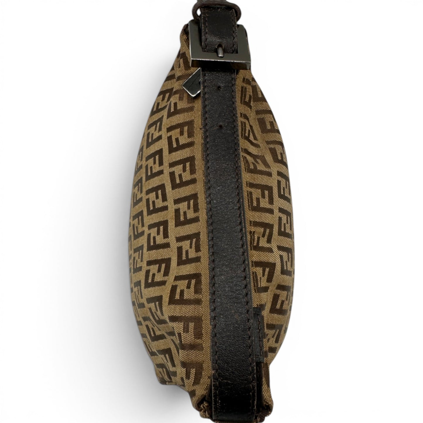 Vintage Fendi Zucchino Pouch Handbag