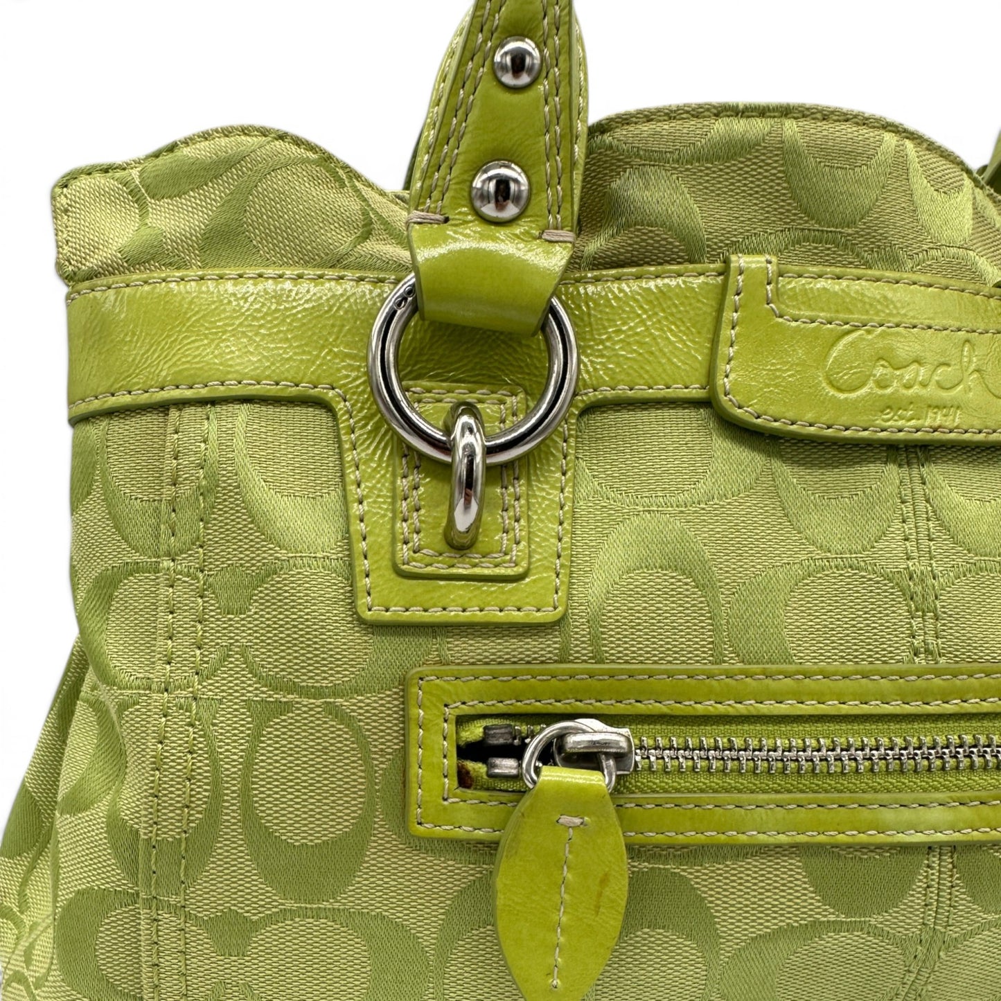 Vintage Coach F14696 Penelope Tote Schultertasche