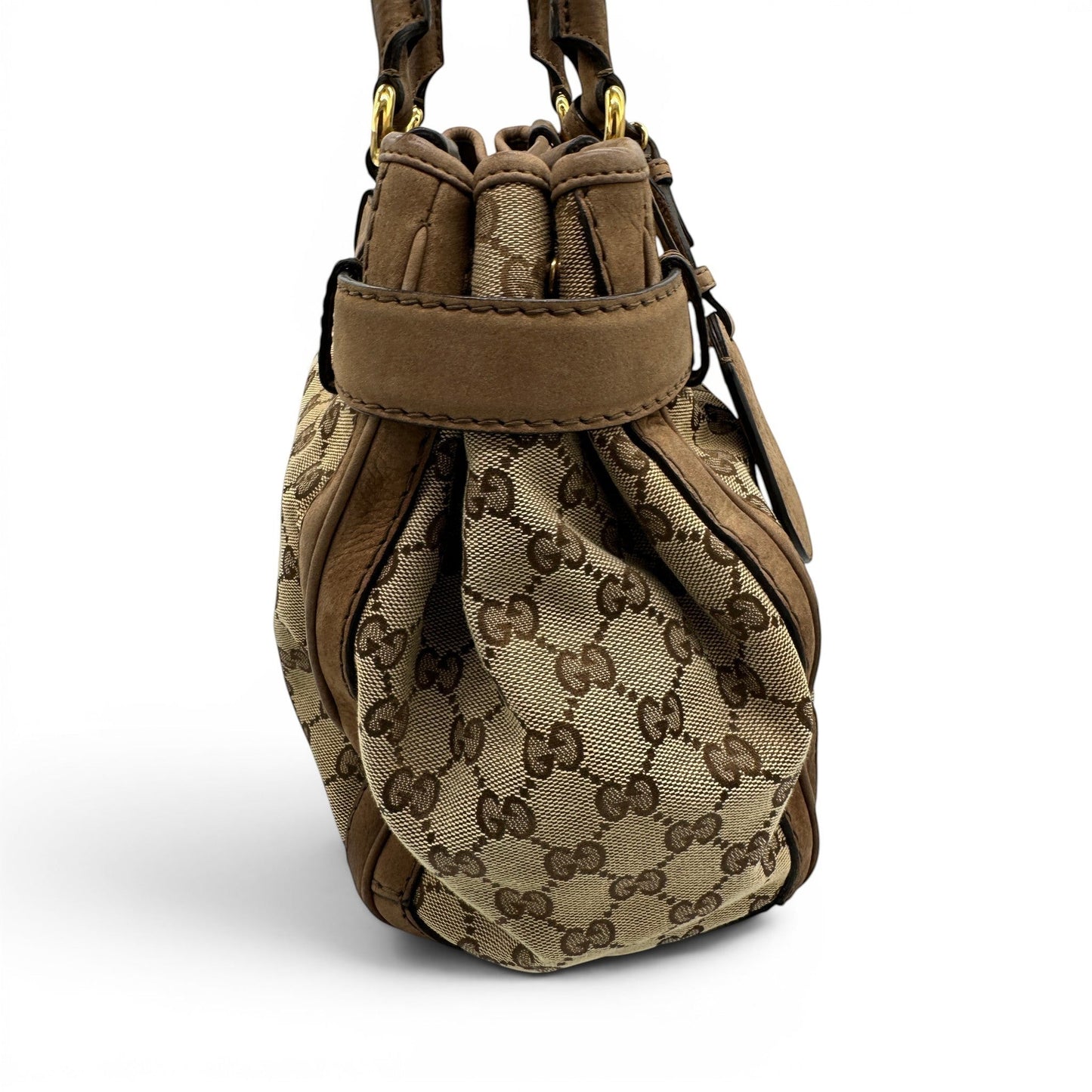 Vintage Gucci GG Canvas Running Tote