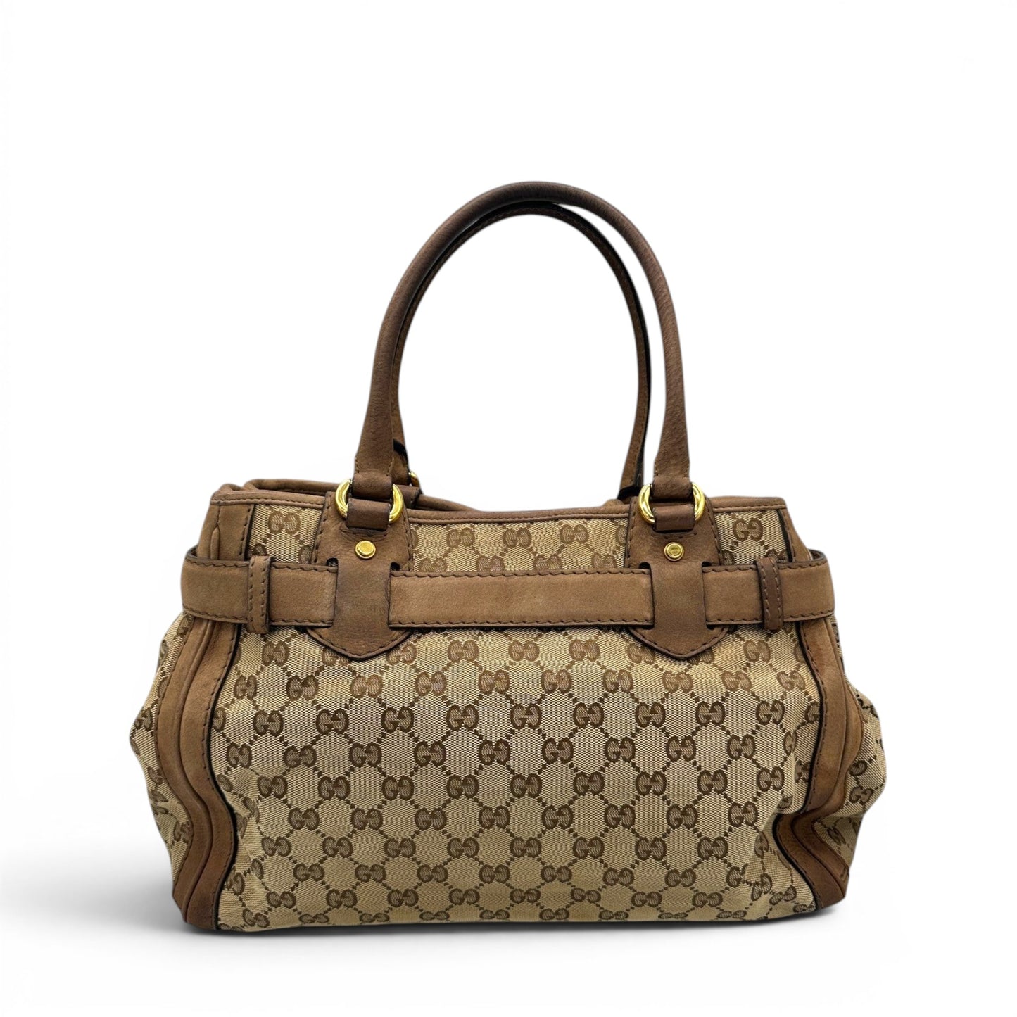 Vintage Gucci GG Canvas Running Tote