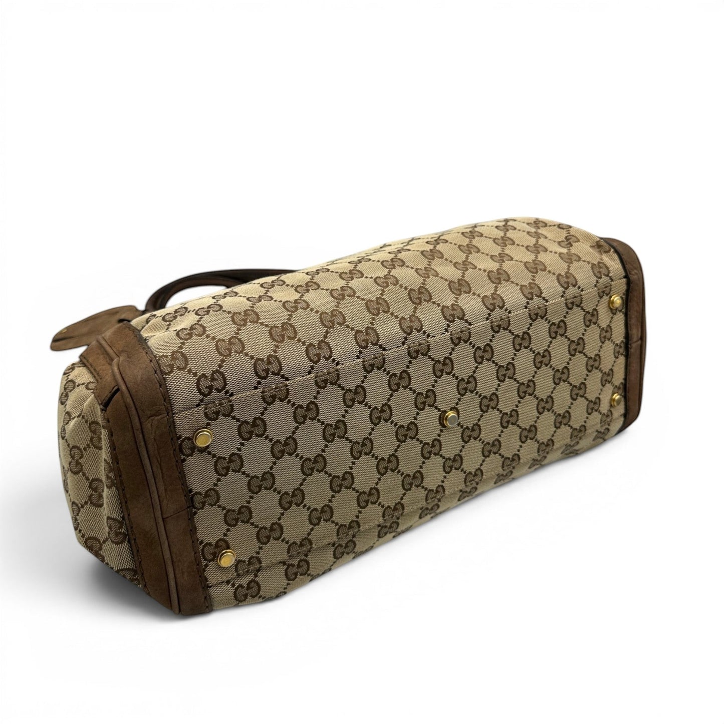 Vintage Gucci GG Canvas Running Tote