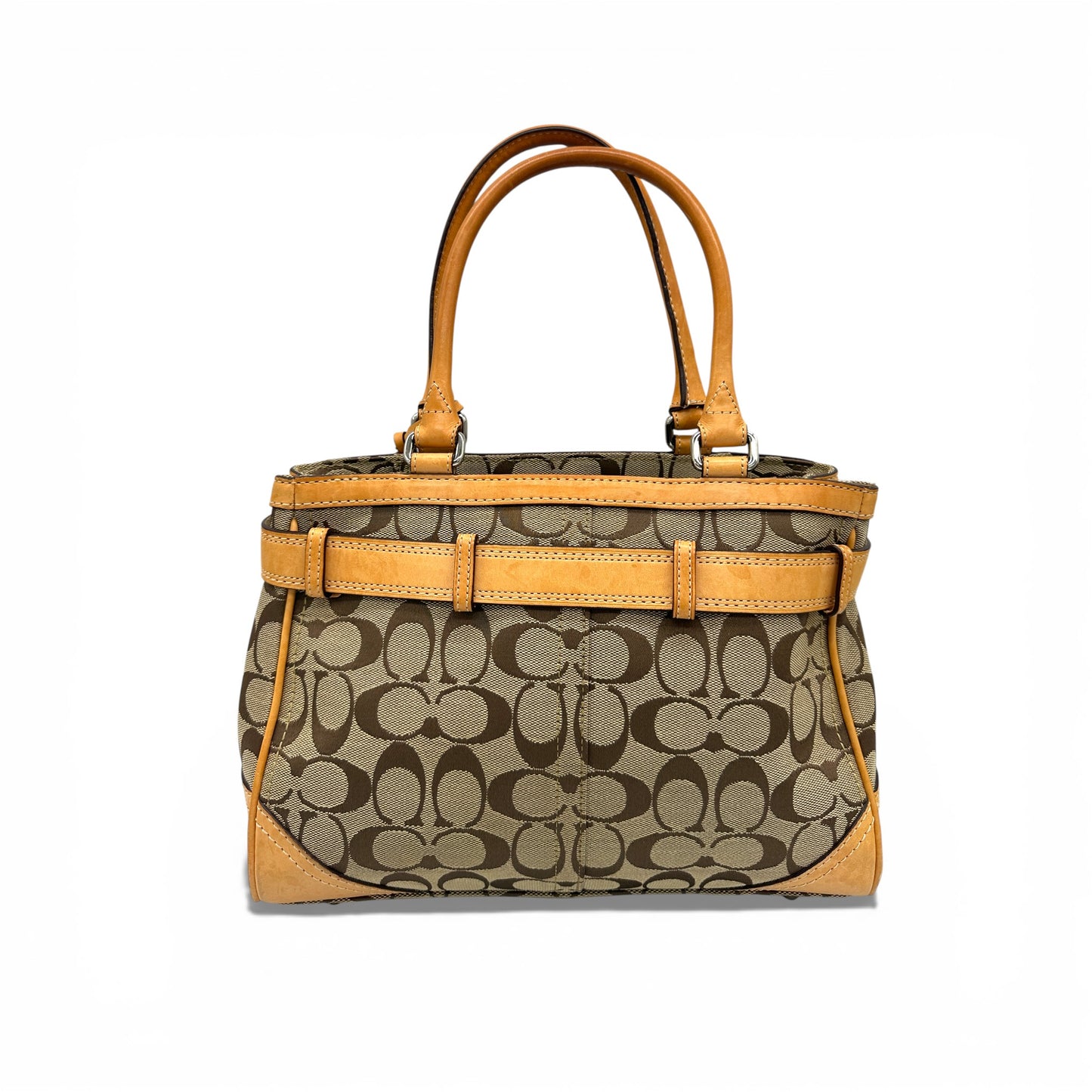 Vintage Coach F08K06 Hampton Clip Tote Handtasche