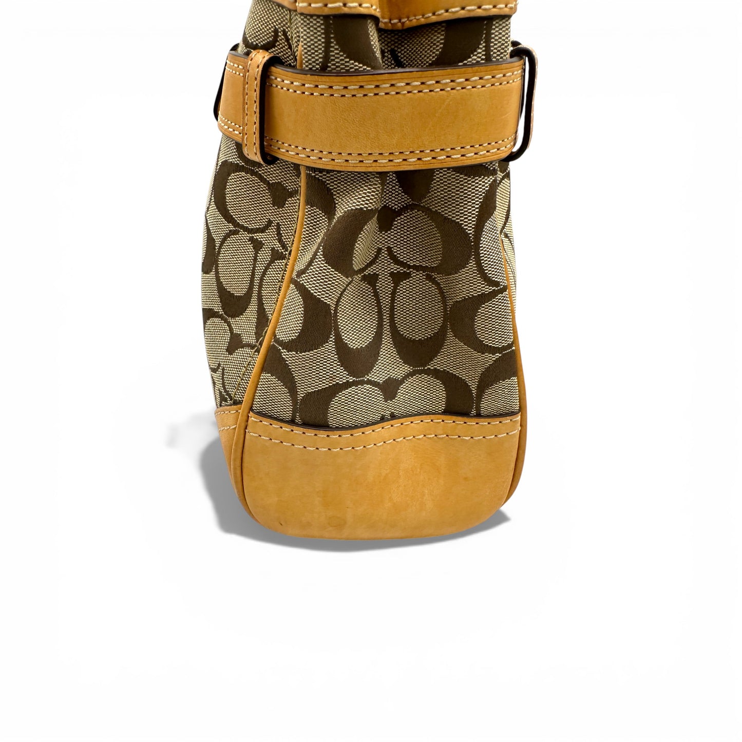 Vintage Coach F08K06 Hampton Clip Tote Handtasche