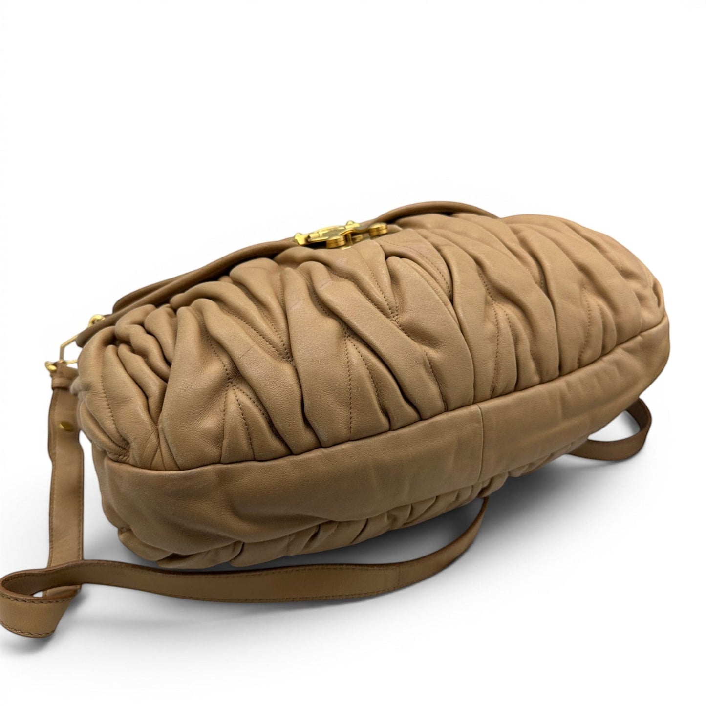 Miu Miu Sac à main fourre-tout en denim matelassé