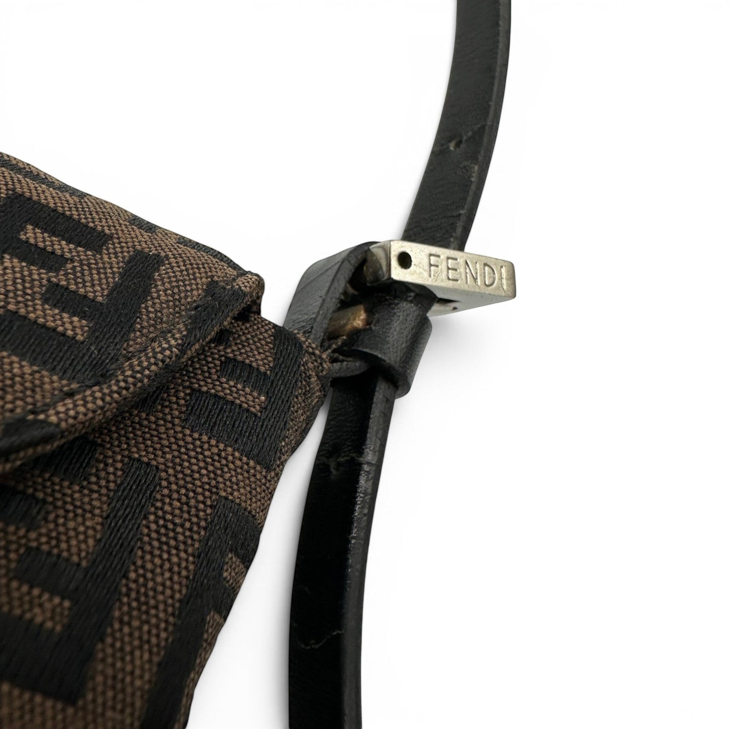 Sac bandoulière Fendi Baguette vintage monogramme Zucchino