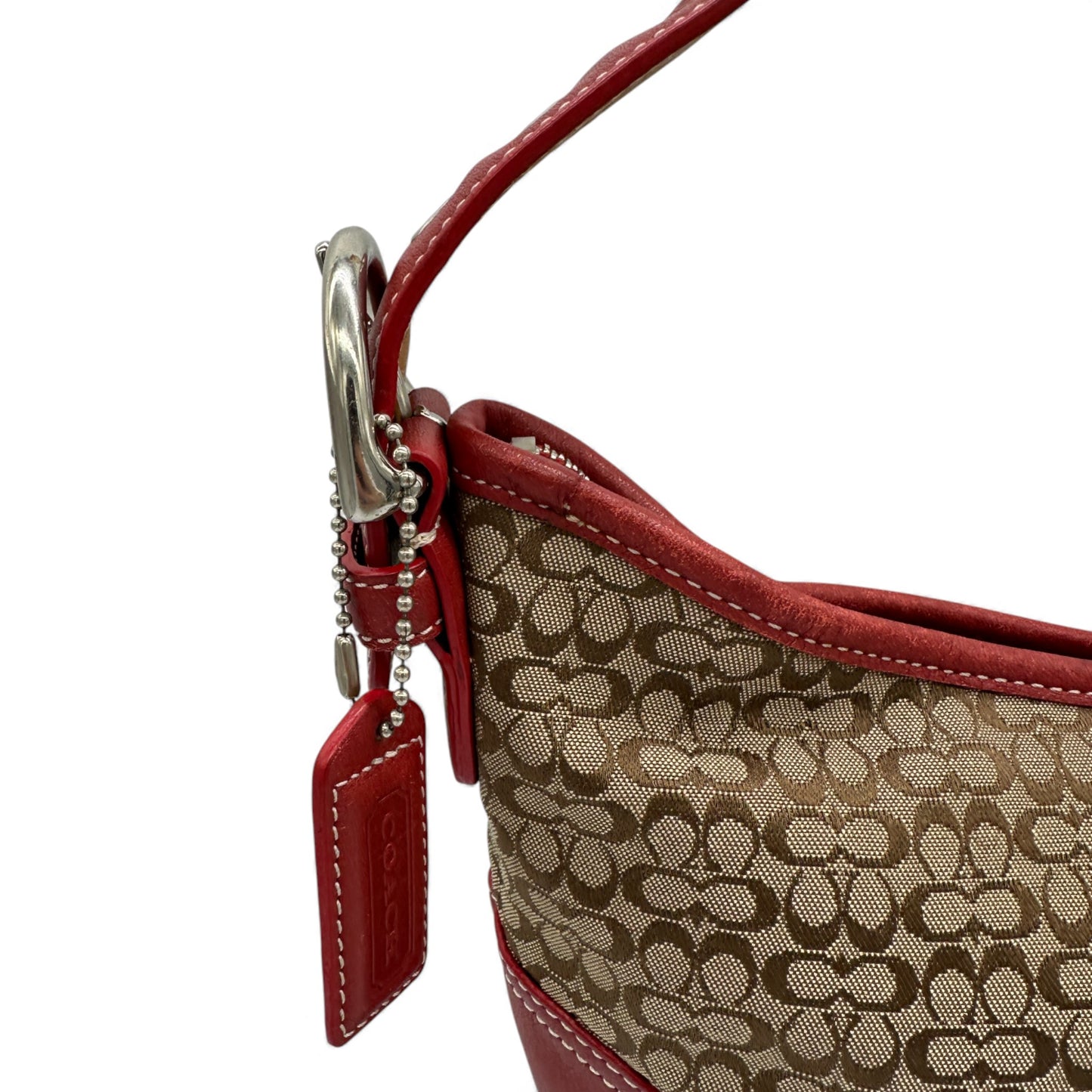 Vintage Coach 6351 Red Soho Shoulder Bag