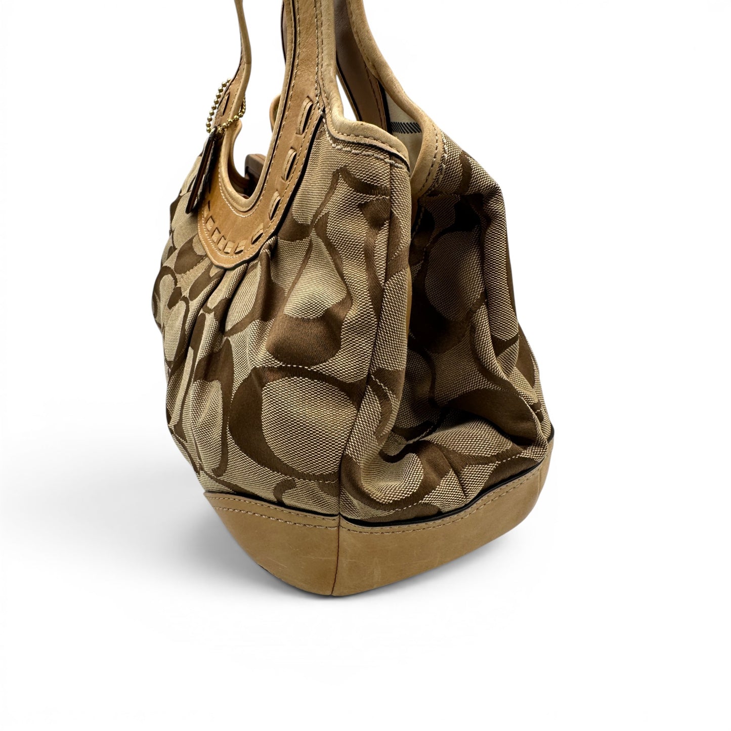 Vintage Coach 12232 Pleated Ergo Shoulder Bag