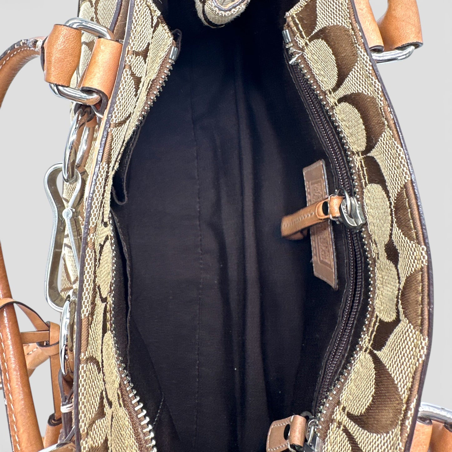 Vintage Coach 10245 Hampton Clip Handtasche